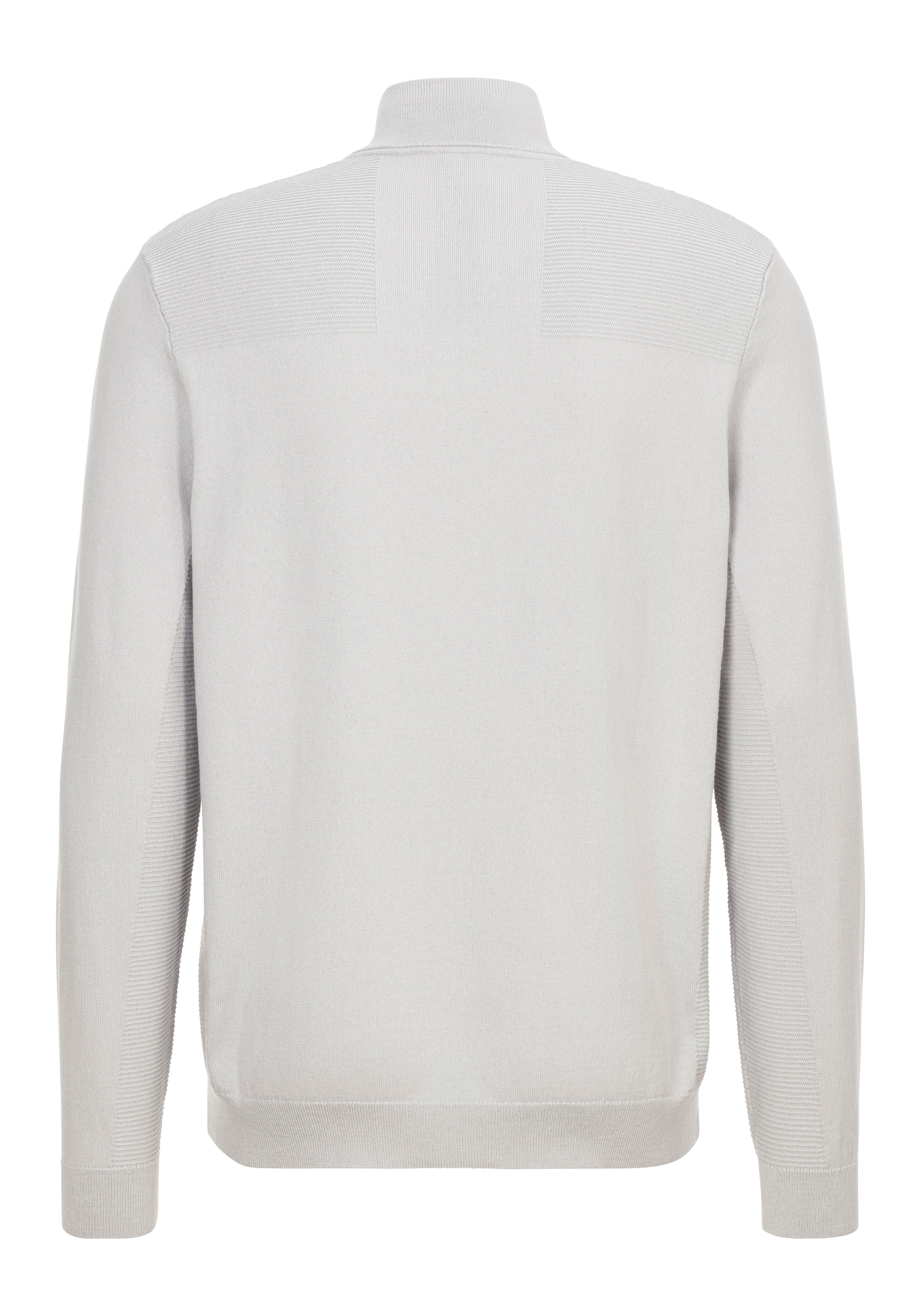 BOSS GREEN Strickpullover »Momentum-X QZ«, mit Reissverschluss