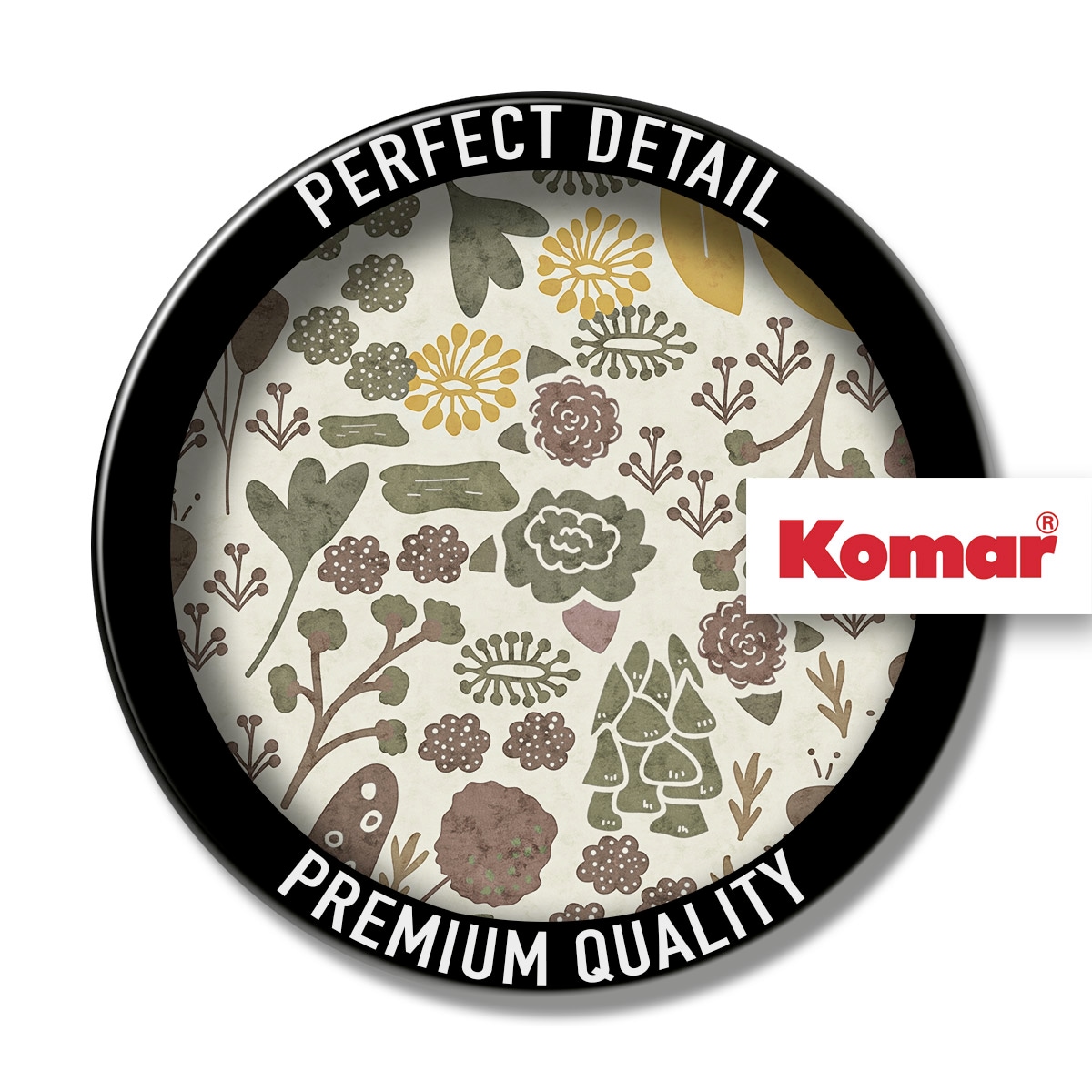 Komar Fototapete »Komar Vlies Fototapete - Wild Fields - Grösse 250 x 250 cm« bedruckt glatt