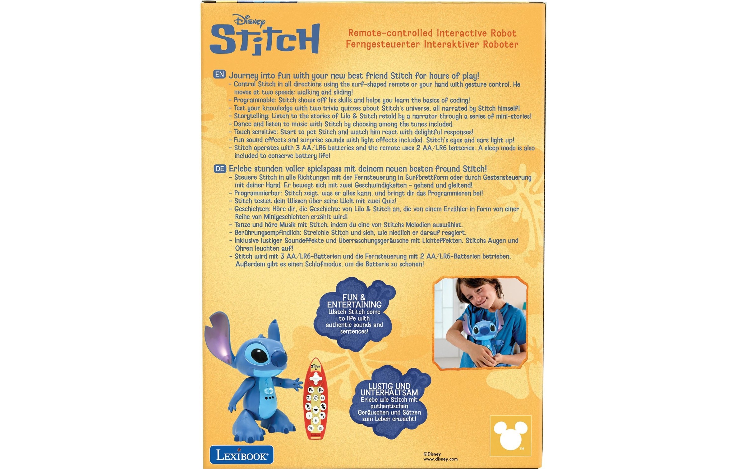 Lexibook® Robotertier »Stitch«