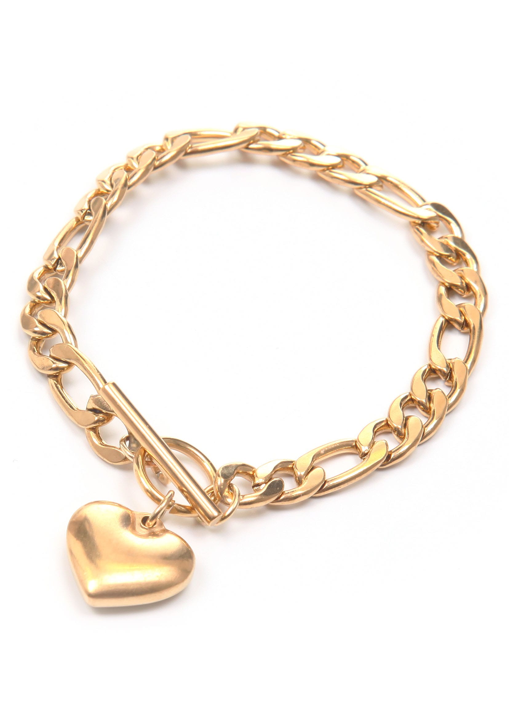 ♕ Firetti Armband »Herz, vergoldfarbenet, lieblich« versandkostenfrei  bestellen | Armbänder