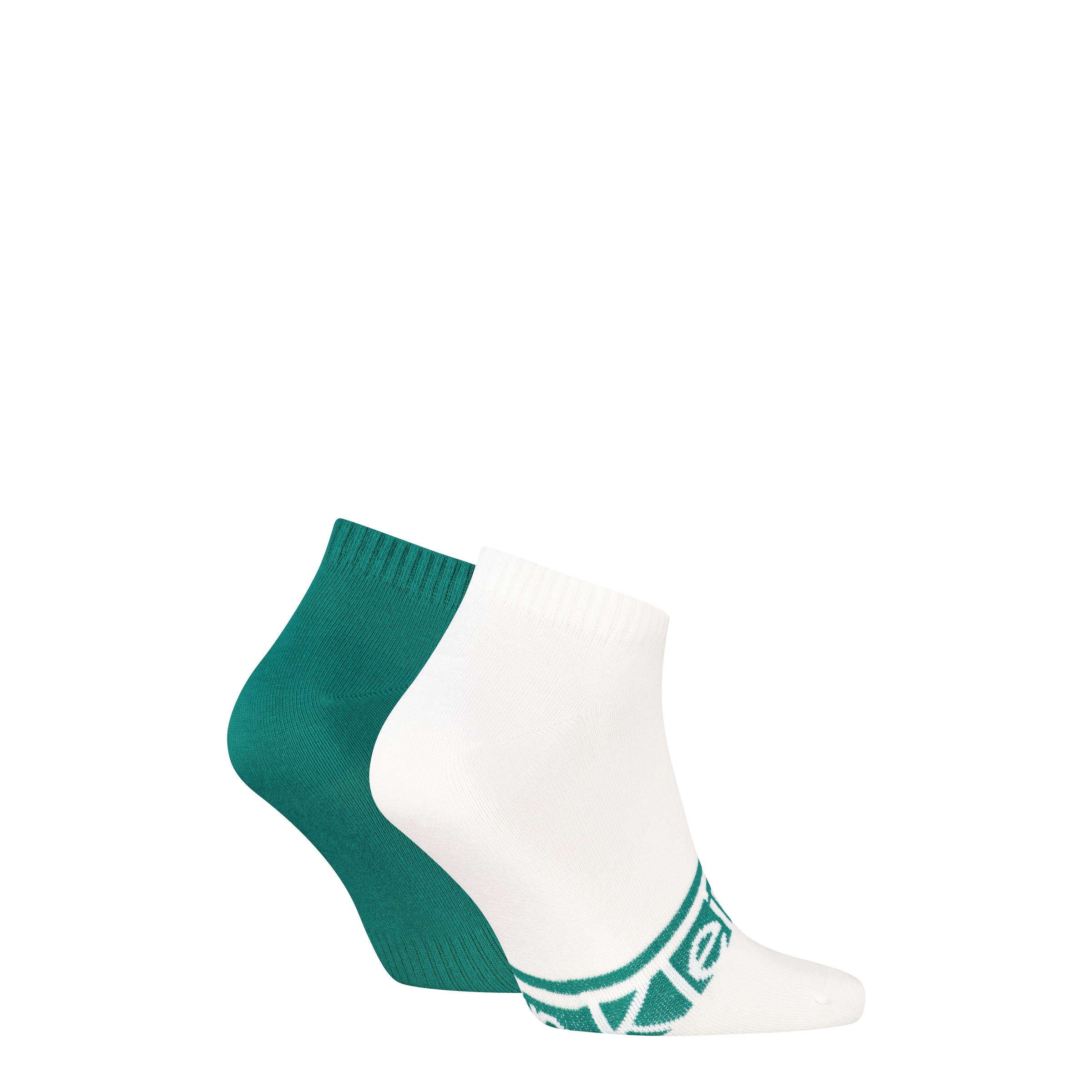 Calvin Klein Chaussettes de baskets »CK MEN SNEAKER 2P LOGO STRIPE« 2 Paar,  mit Logoschriftzug, Cotton-Mix