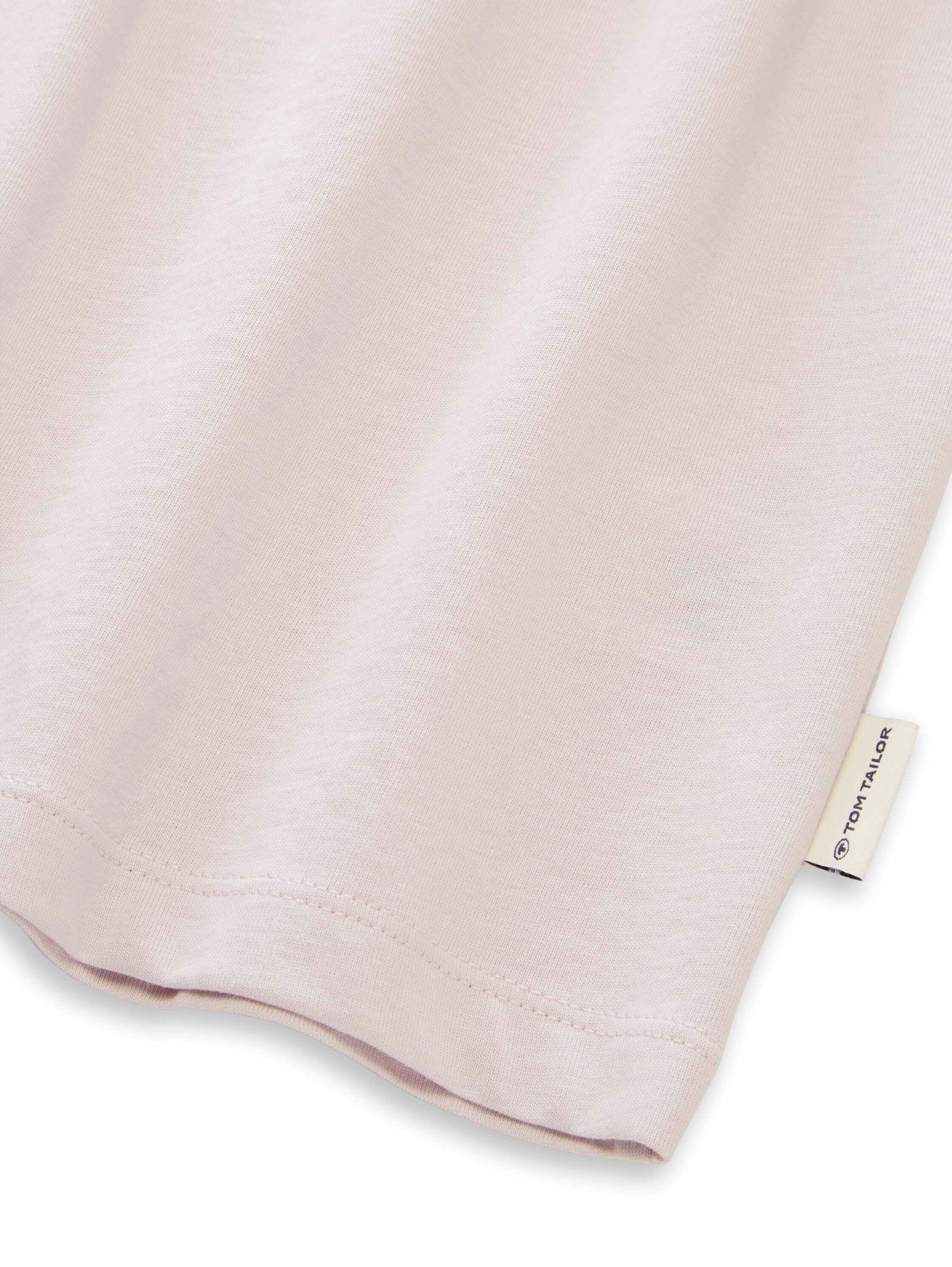 TOM TAILOR T-Shirt mit Rücken Print