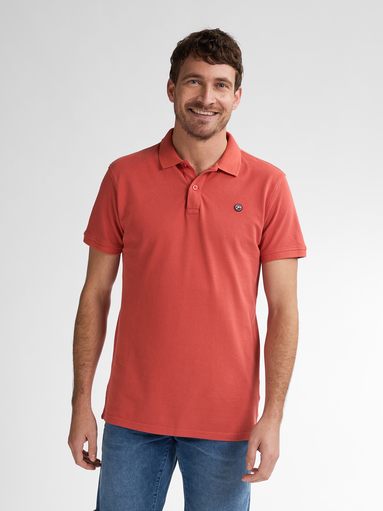 Petrol Industries Polo mit Logo Stickerei