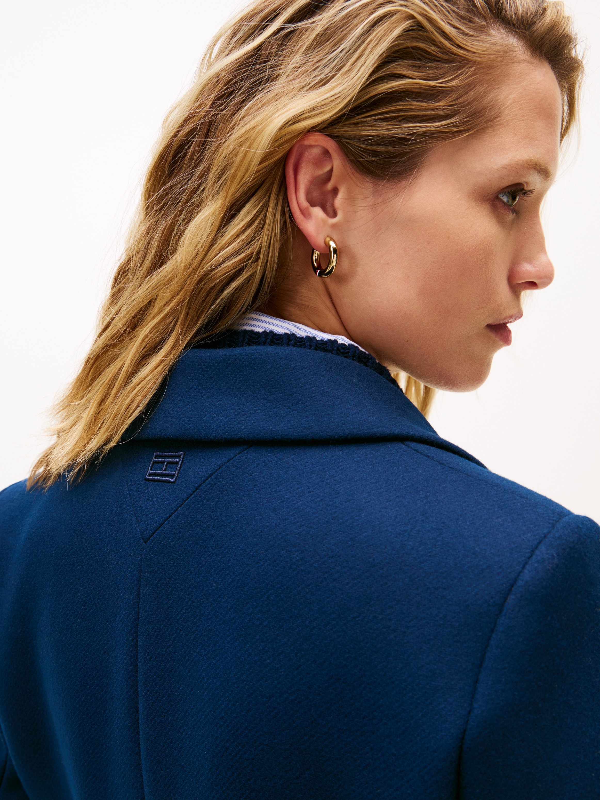 Tommy Hilfiger Langmantel »CLASSIC SB WOOL REG COAT« mit Wolle und Kaschmiranteil