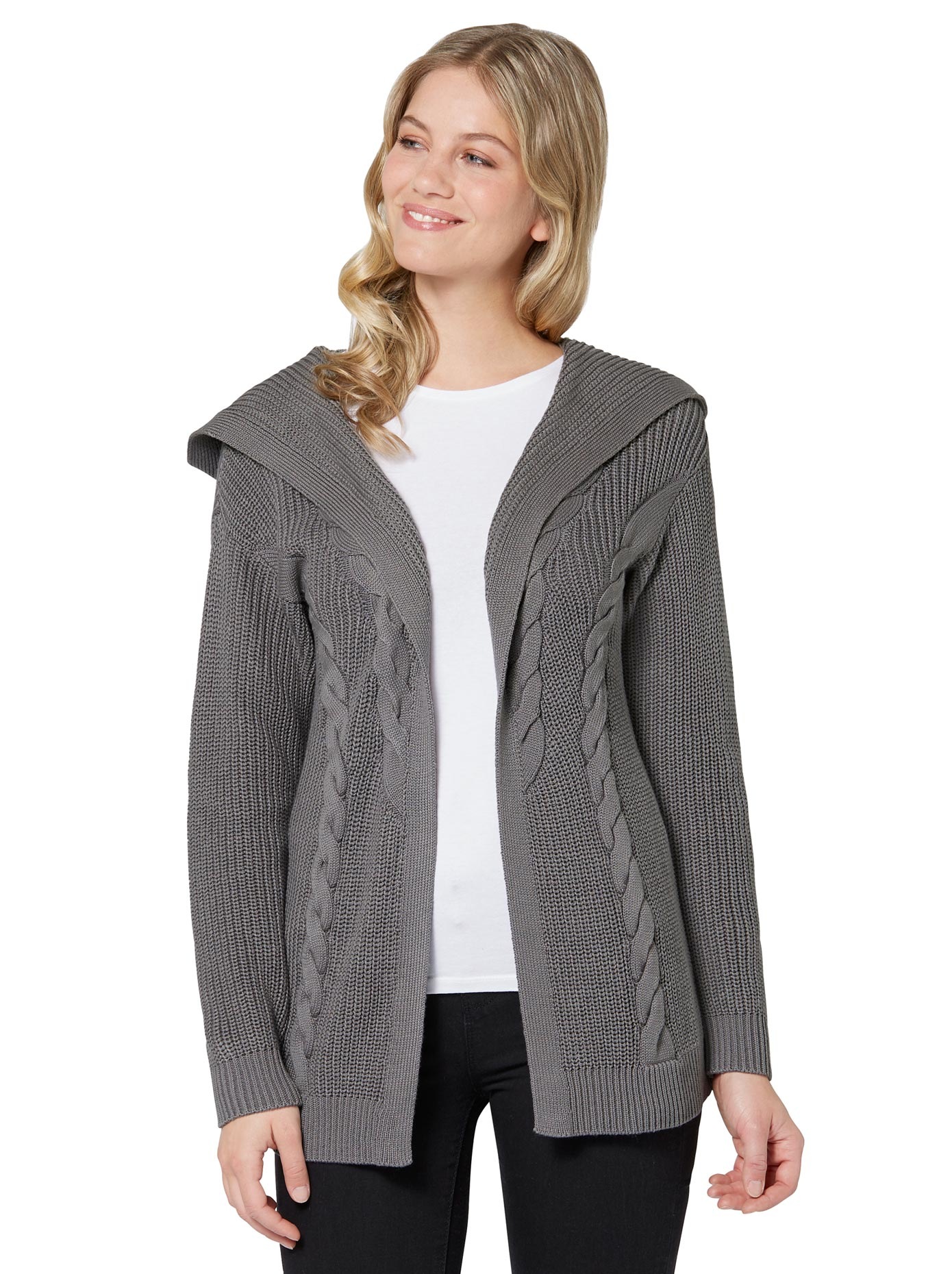 Image of Inspirationen Kapuzenstrickjacke bei Ackermann Versand Schweiz