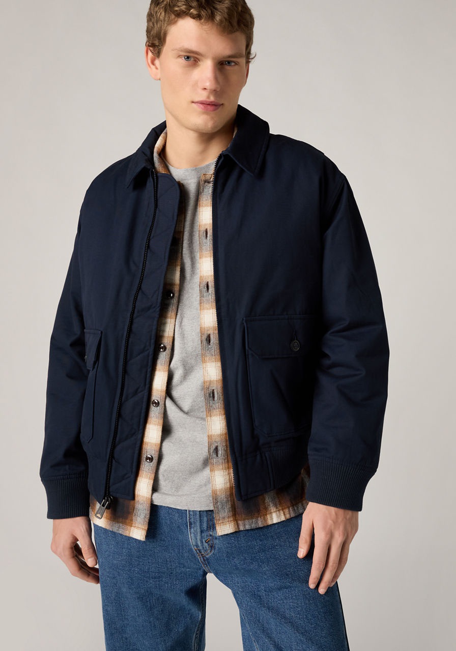 Levi's® Blouson »CORTLAND JACKET« ohne Kapuze mit Reissverschluss und grossen Seitentaschen