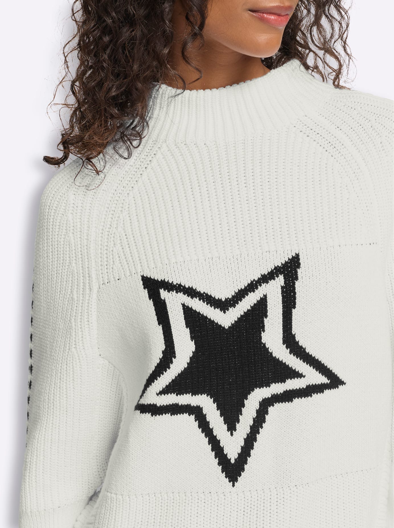 heine Pull à col roulé »Rollkragen-Pullover«