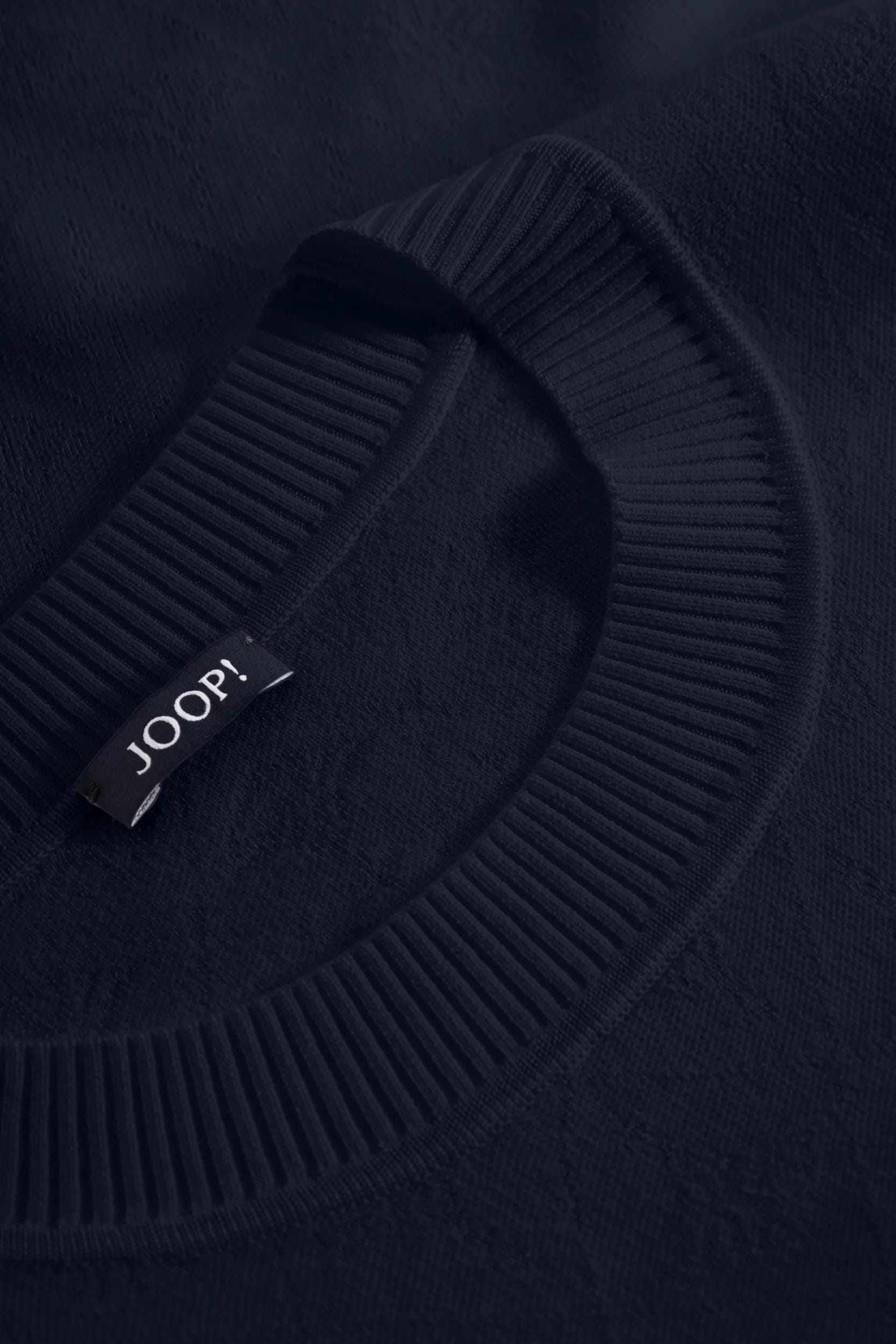 JOOP! Pull en tricot »Kusta« avec bord-côte tricoté