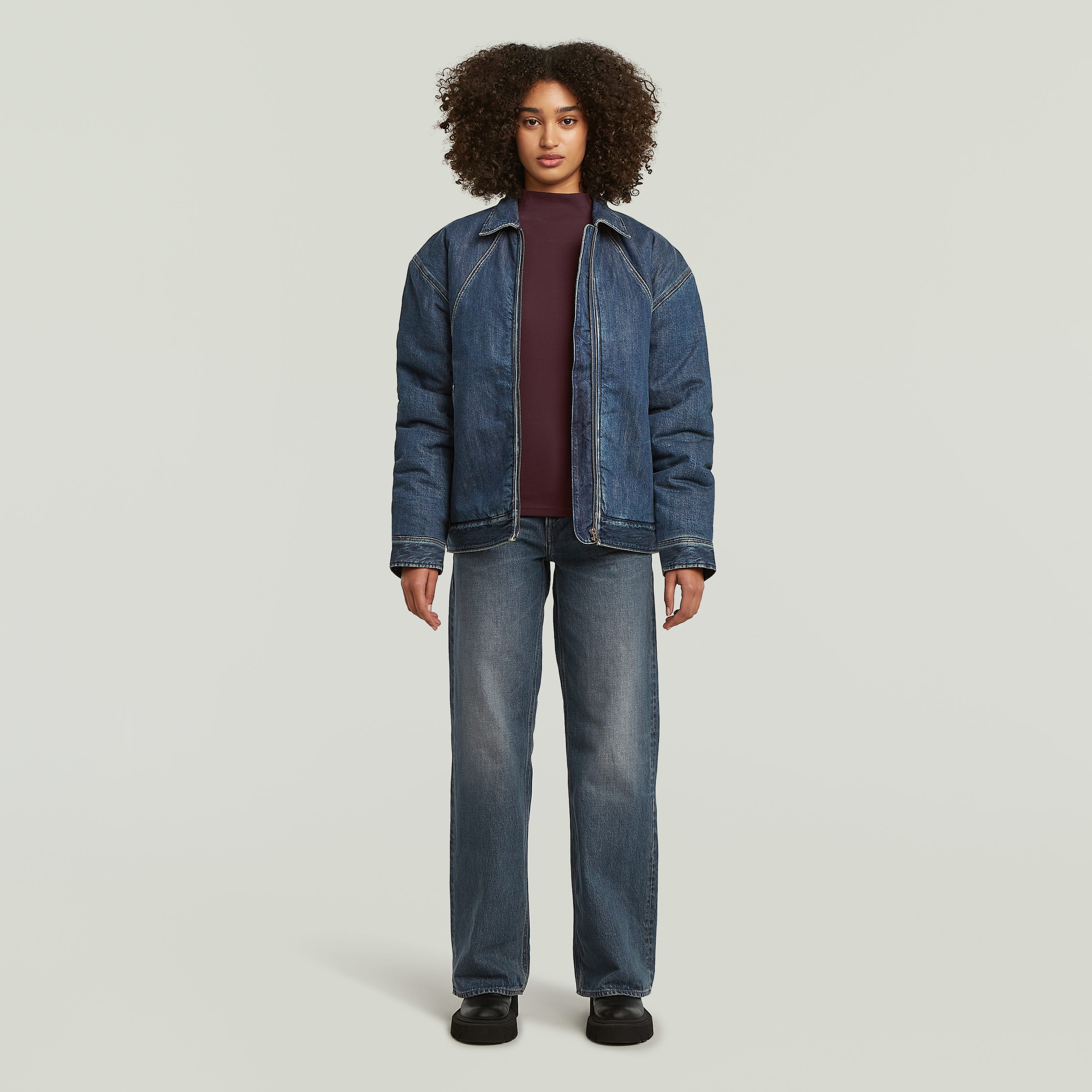 G-STAR Loose-fit-Jeans »Judee Loose Wmn«, mit innenliegender Münztasche