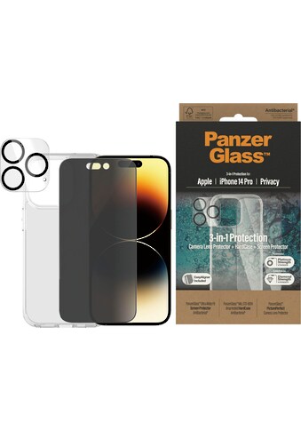 Displayschutzglas »Set: Privacy Glass+Case - iPhone 14 6,1 Pro«