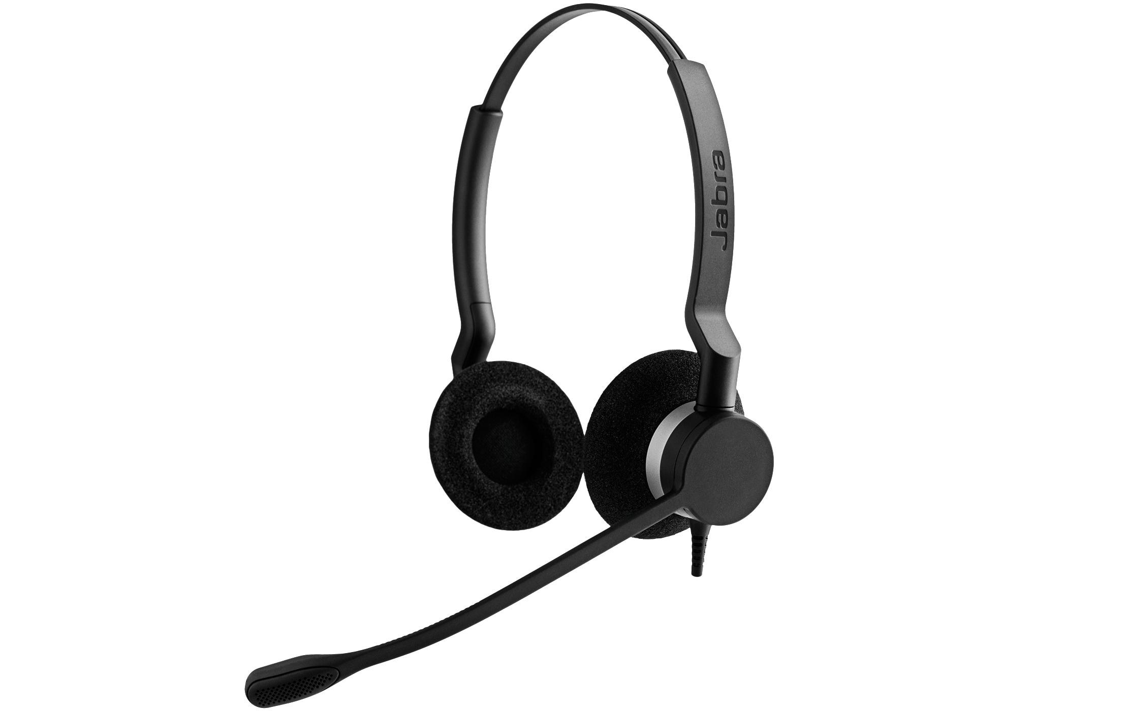 Jabra Headset »BIZ 2300 Duo MS USB«, Noise-Cancelling