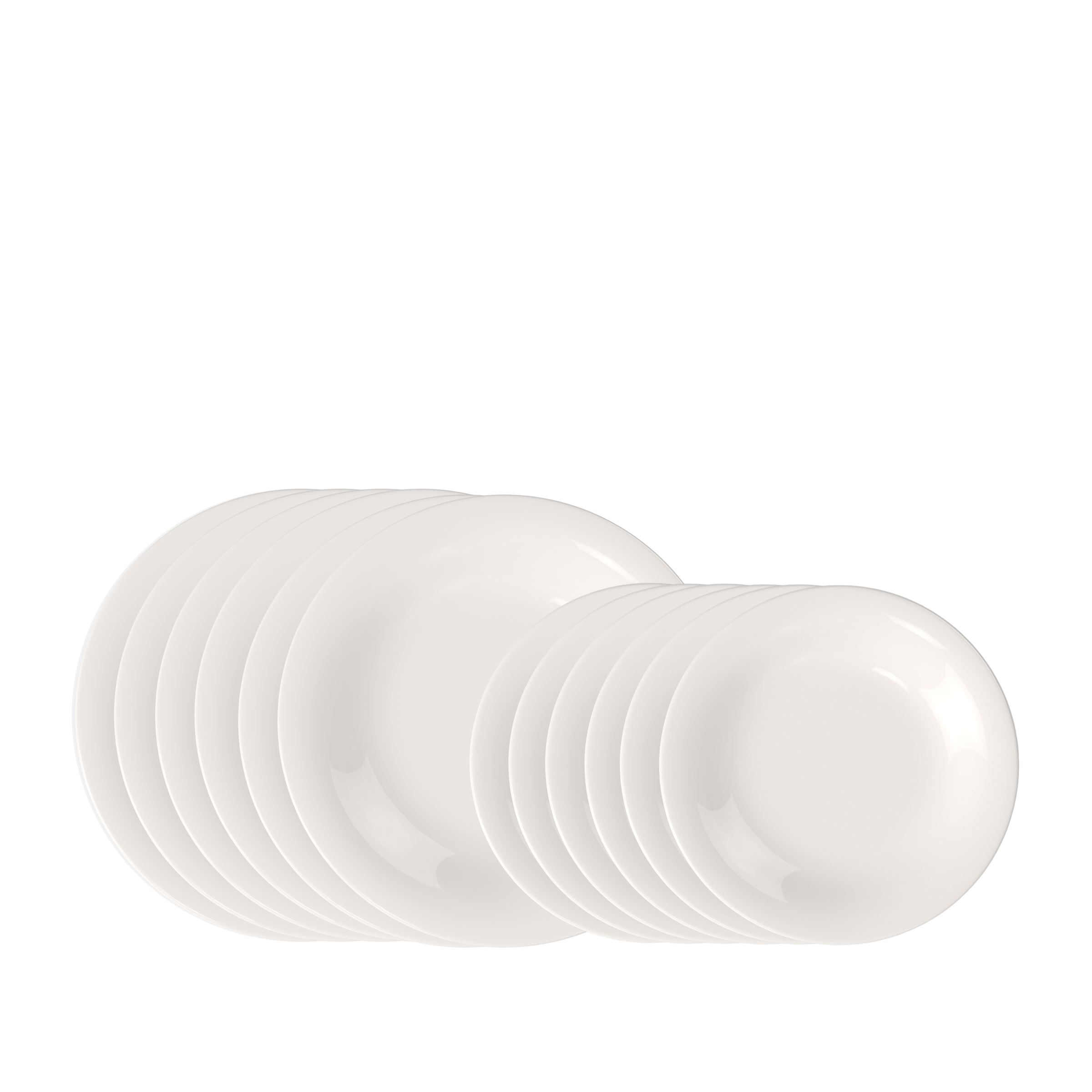 Image of like. by Villeroy & Boch Teller-Set "Essential Teller-Set" Premium Porzellan
