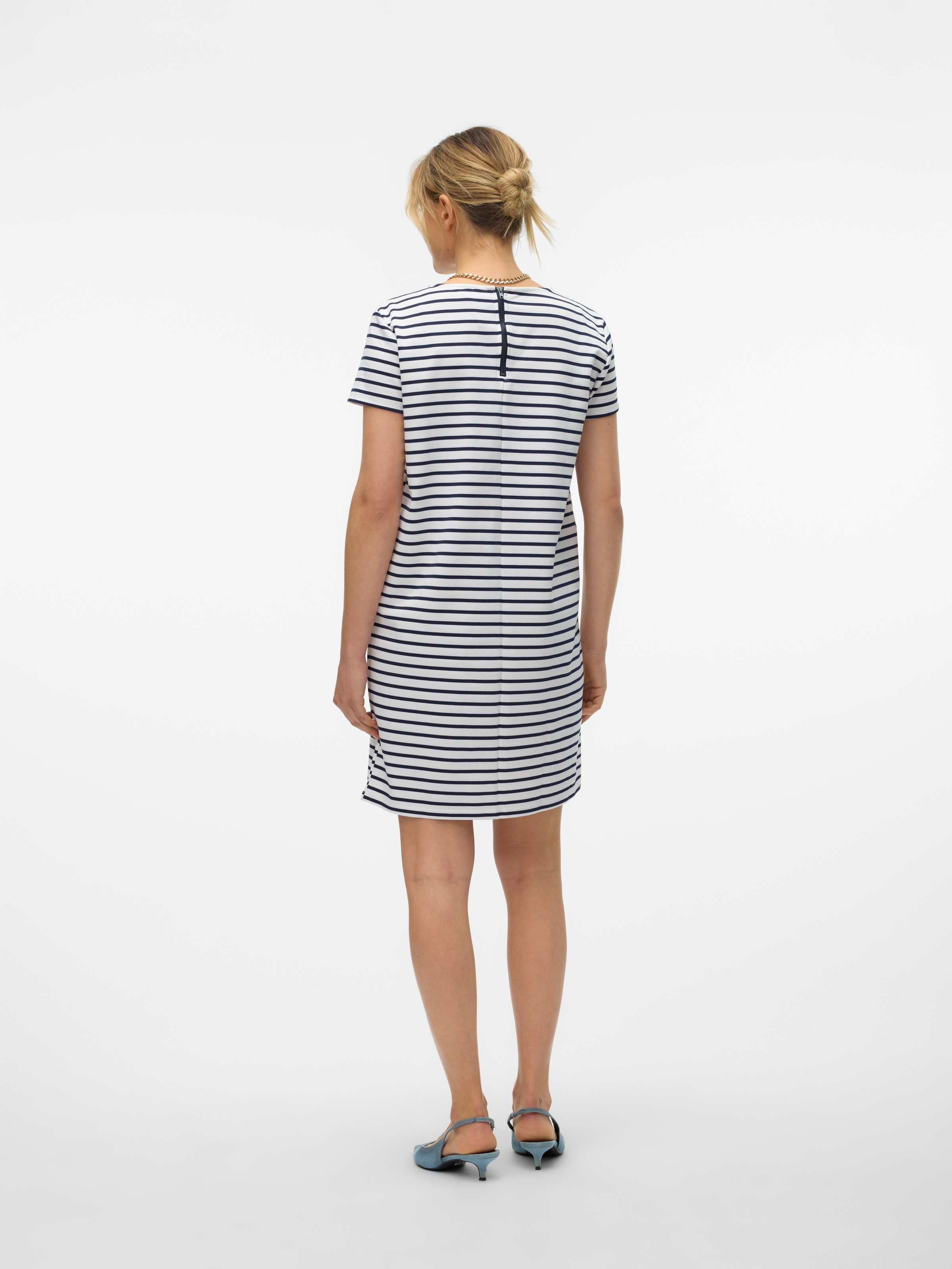Vero Moda Minikleid »VMABBY SS SHORT ZIP DRESS JRS NOOS«