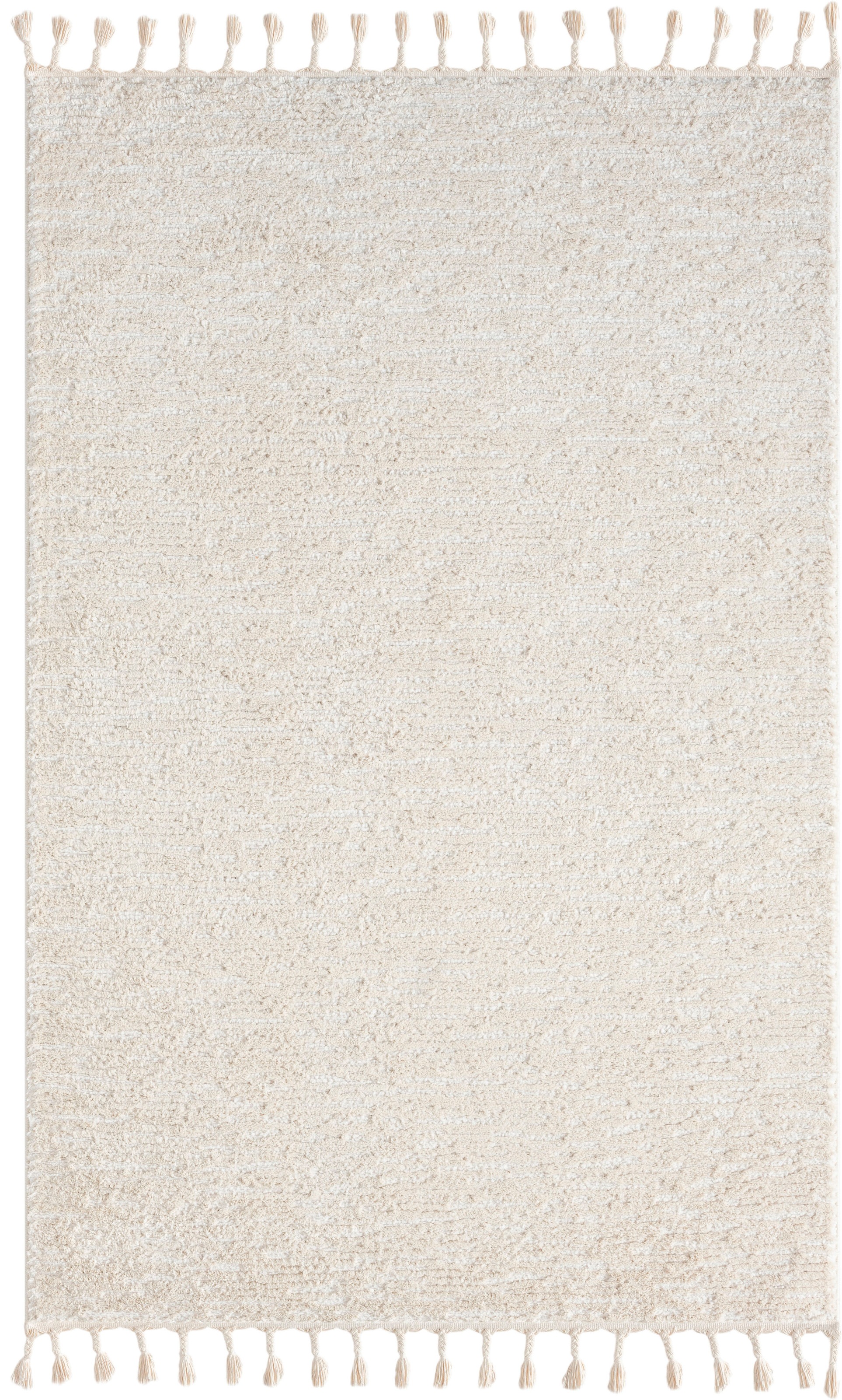 Myflair Möbel & Accessoires Hochflor-Teppich »Moroccan Pureness«, rechteckig, 24 mm Höhe, moderner Teppich, Uni Farben, flauschig weich durch Hochflor