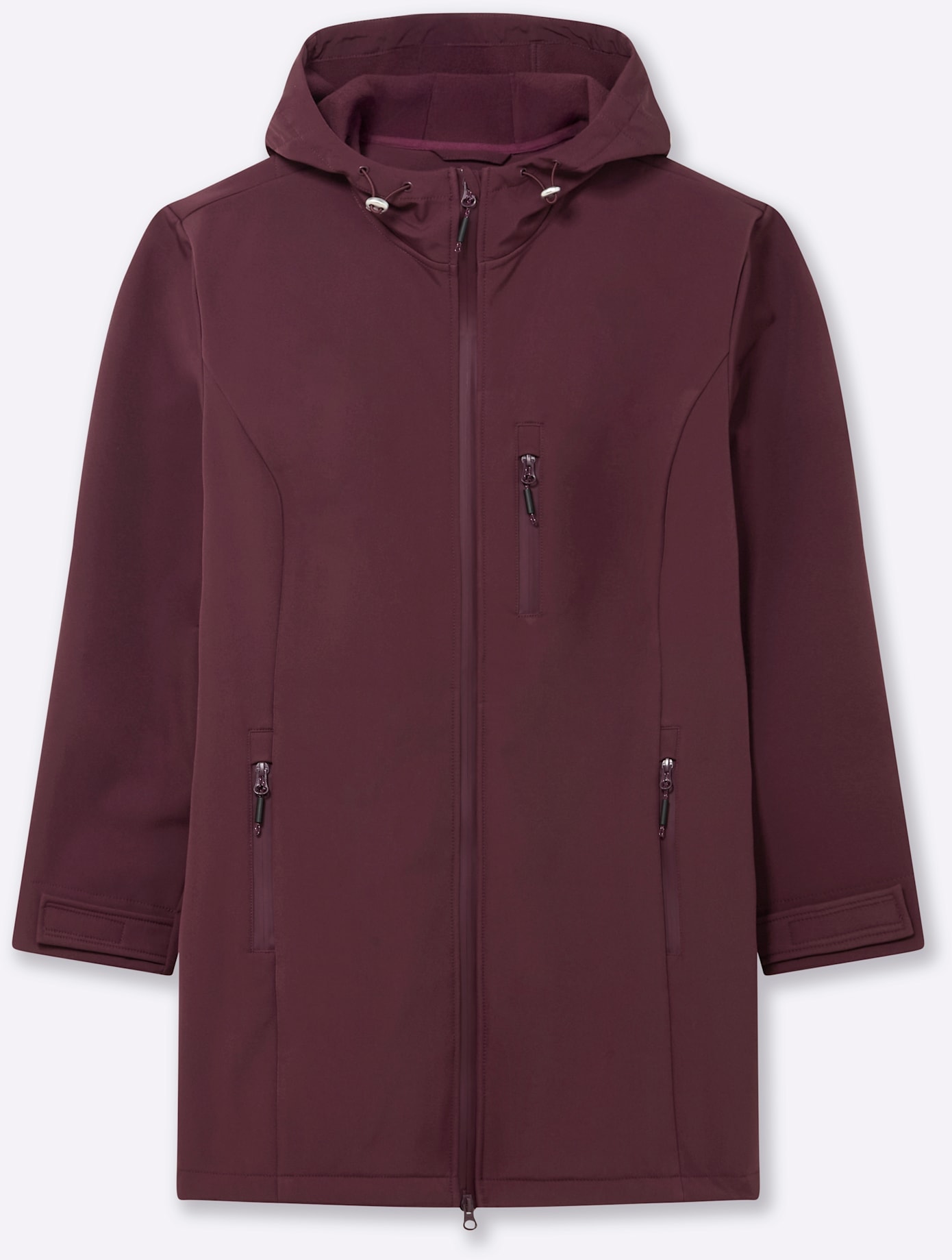 Sheego Veste softshell mit Kapuze