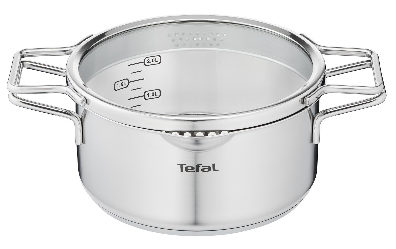 Image of Tefal Kochtopf »Nordica mit Deckel 20 cm«, Edelstahl bei Ackermann Versand Schweiz