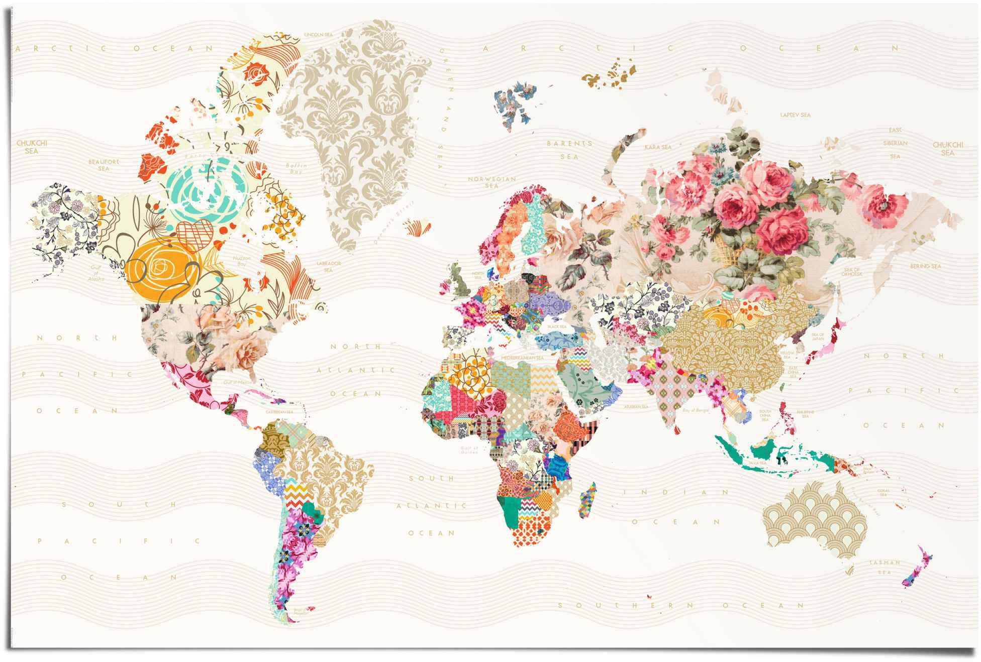 Image of Reinders! Poster »Welt der Muster«, (1 St.) bei Ackermann Versand Schweiz