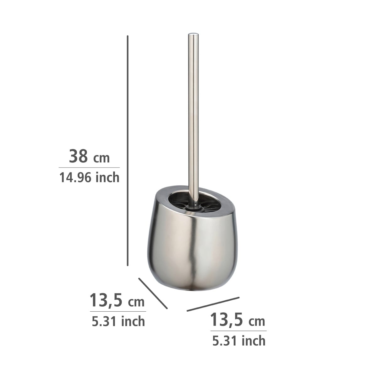 WENKO Garniture de WC »Badi« 1 cuis Keramik