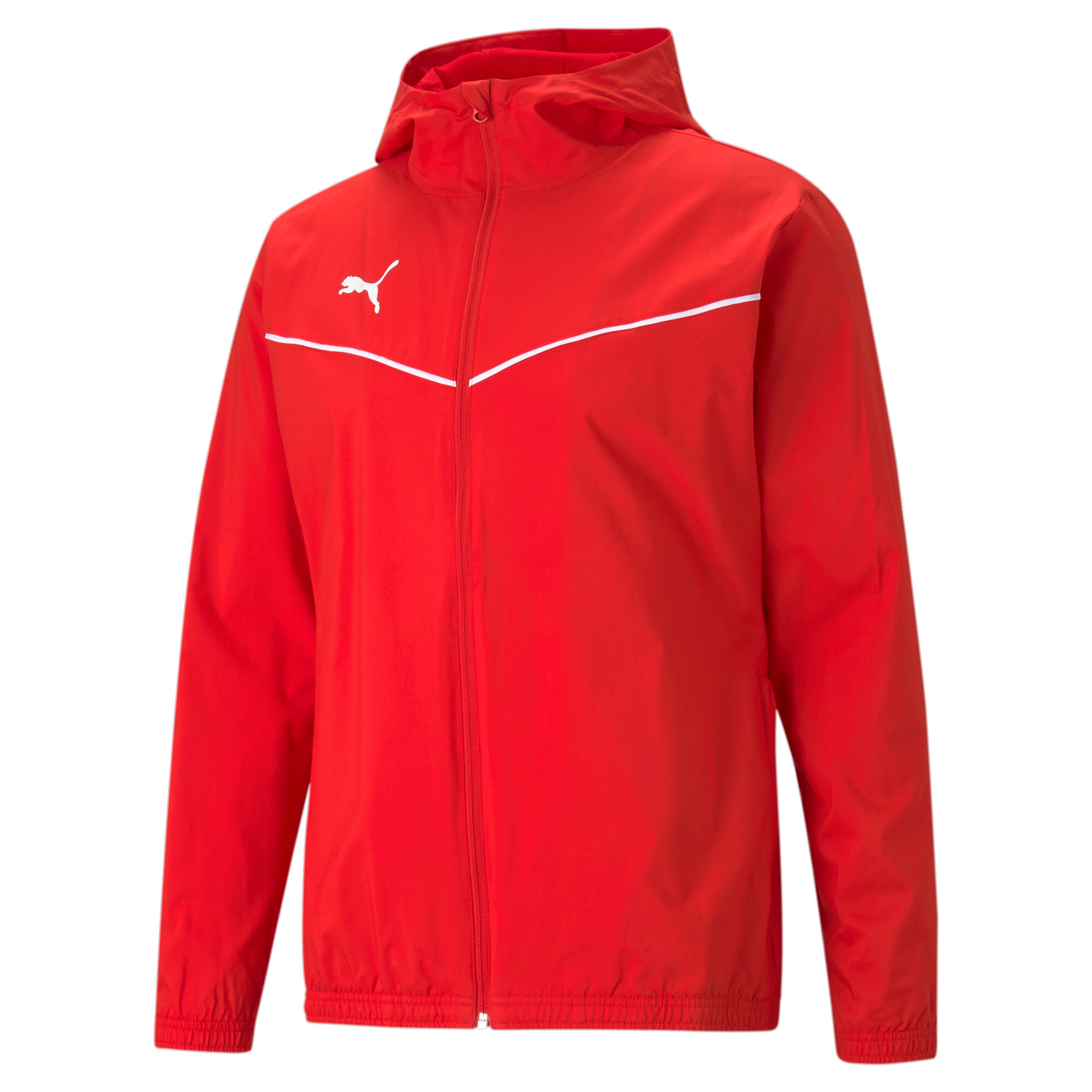 PUMA Veste tous temps »TEAMRISE ALL WEATHER JACKET« avec capuche avec capuche, poches zippées, coupe régulière