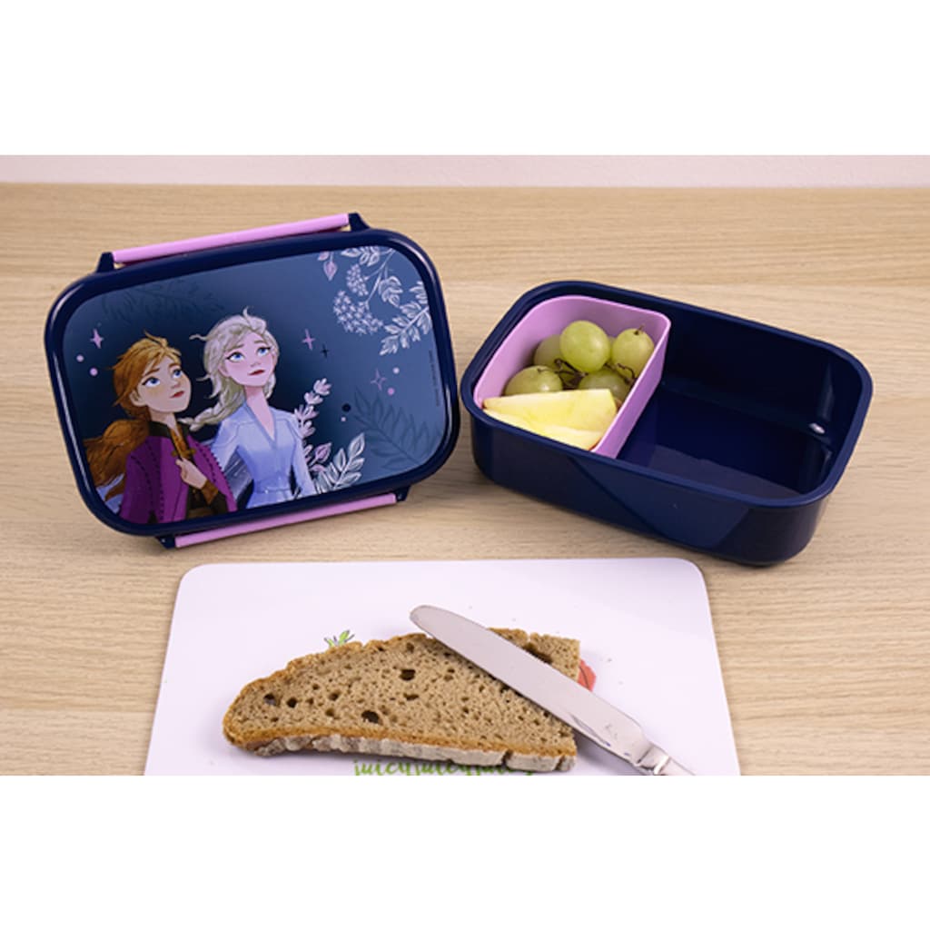 Scooli Lunchbox »Brotzeitdose & Trinkflasche, Frozen«, (Set, 2 tlg.)