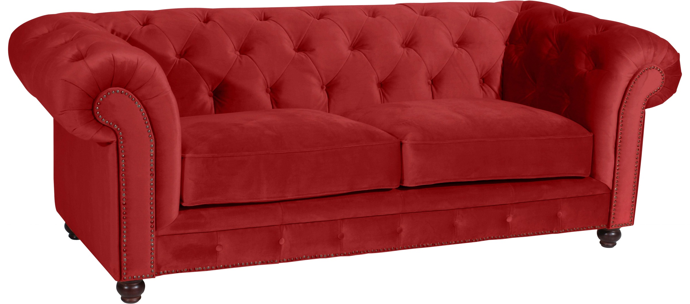 Max Winzer® Chesterfield-Sofa »Old England«, im Retrolook, Breite 218 cm