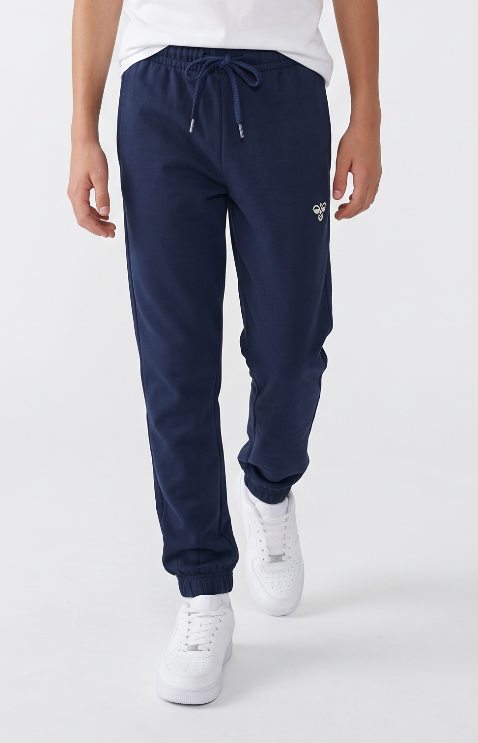 hummel Pantalon sweat »HMlJR REG TUKAS PANTS«  pour enfants, avec poches latérales, en coton et élasthanne
