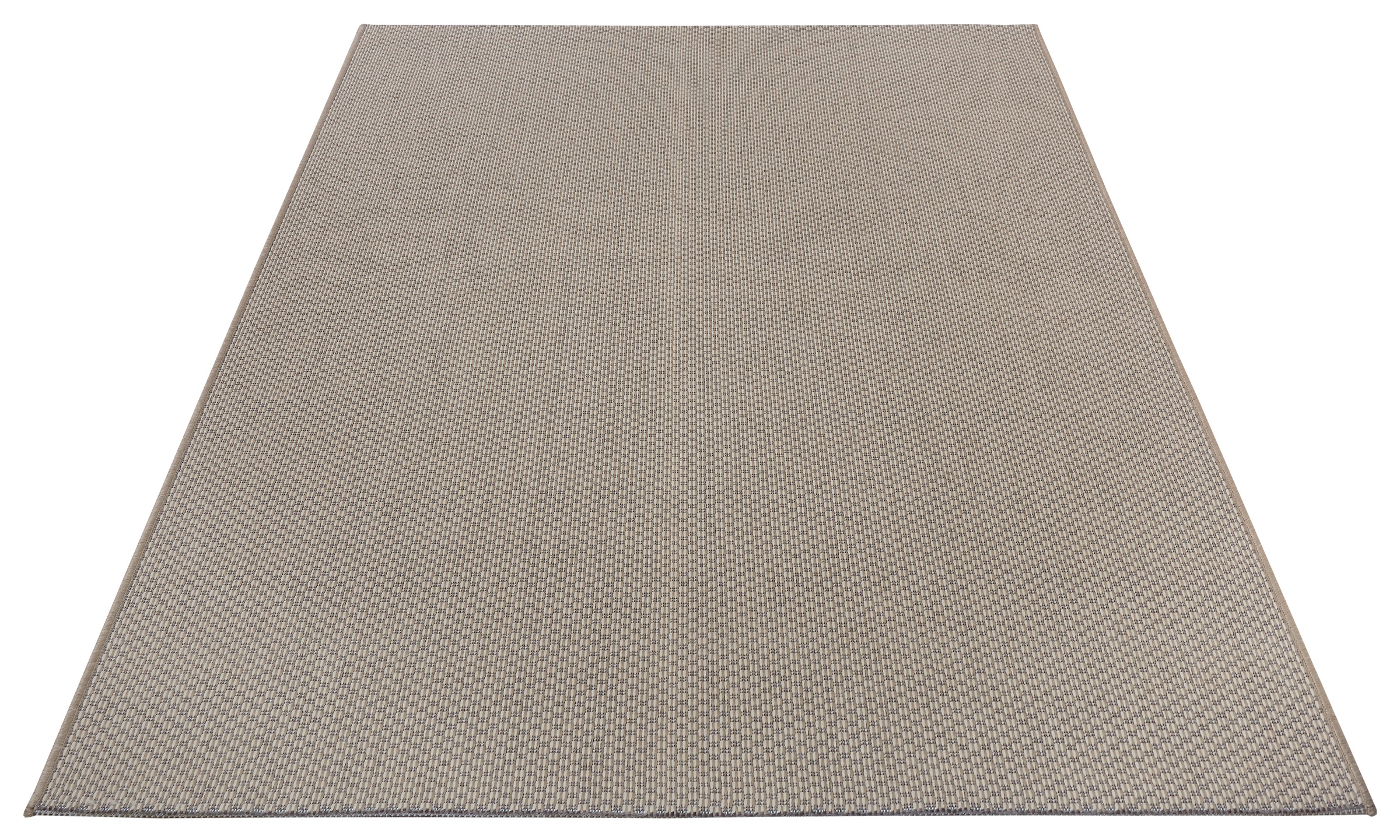 THE RUGS Indoor Outdoor Rug Vanti Flatwoven Rug for Patio & Home in Beige | Size: 76cm x 150cm