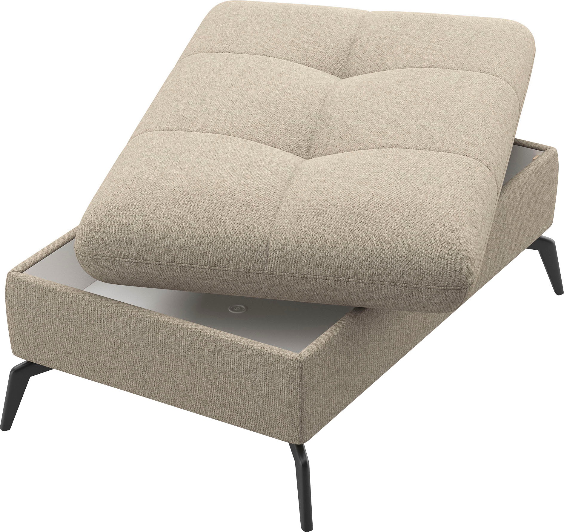 sit&more Polsterhocker »Amica«, mit Stauraum