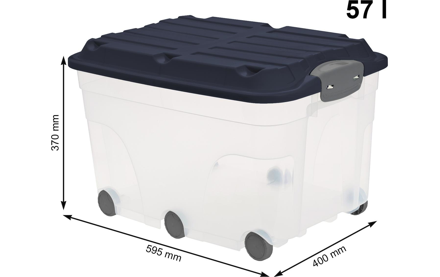 ROTHO Aufbewahrungsbox »ROLLER6 2 tlg.«, (2 St.)