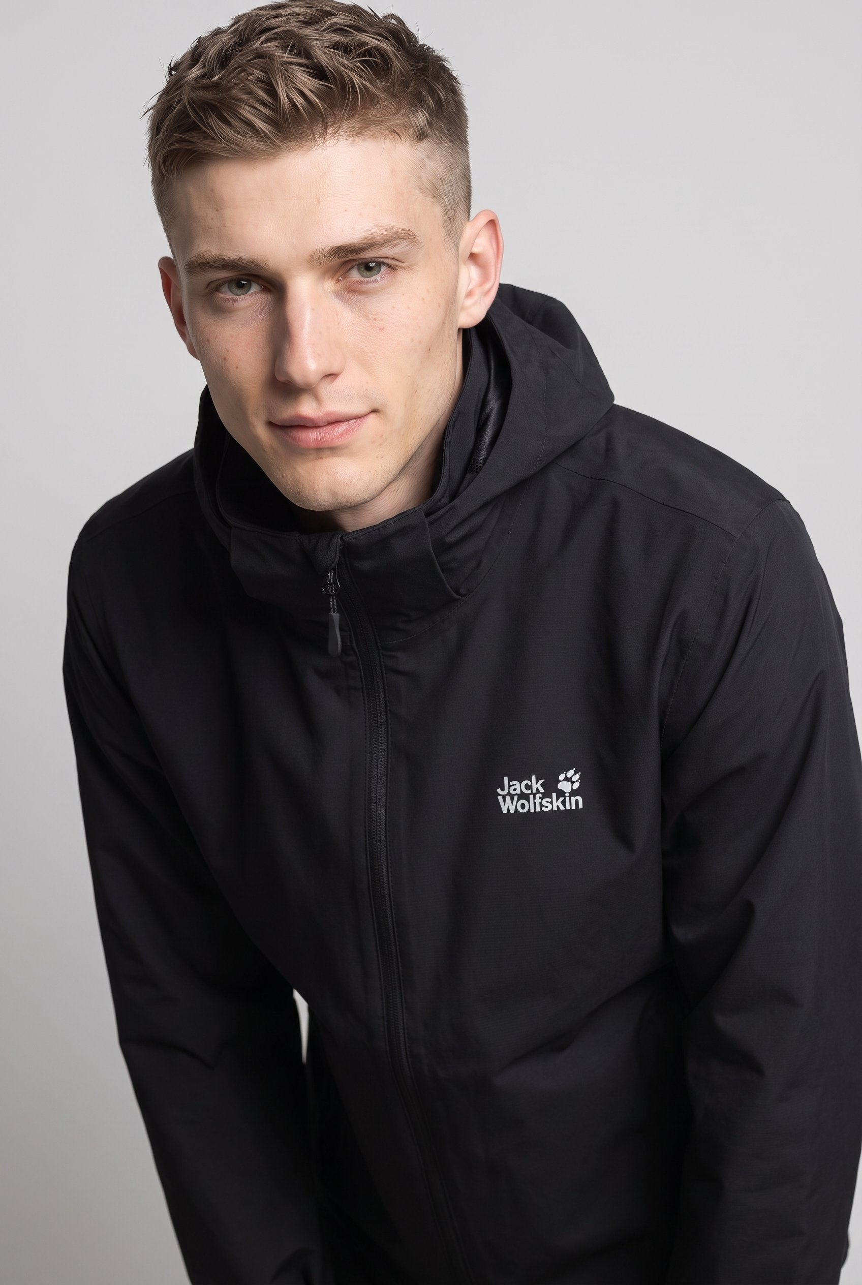 Jack Wolfskin Veste de pluie »OUTROVERT 2L JKT M« avec capuche avec capuche, respirant, imperméable