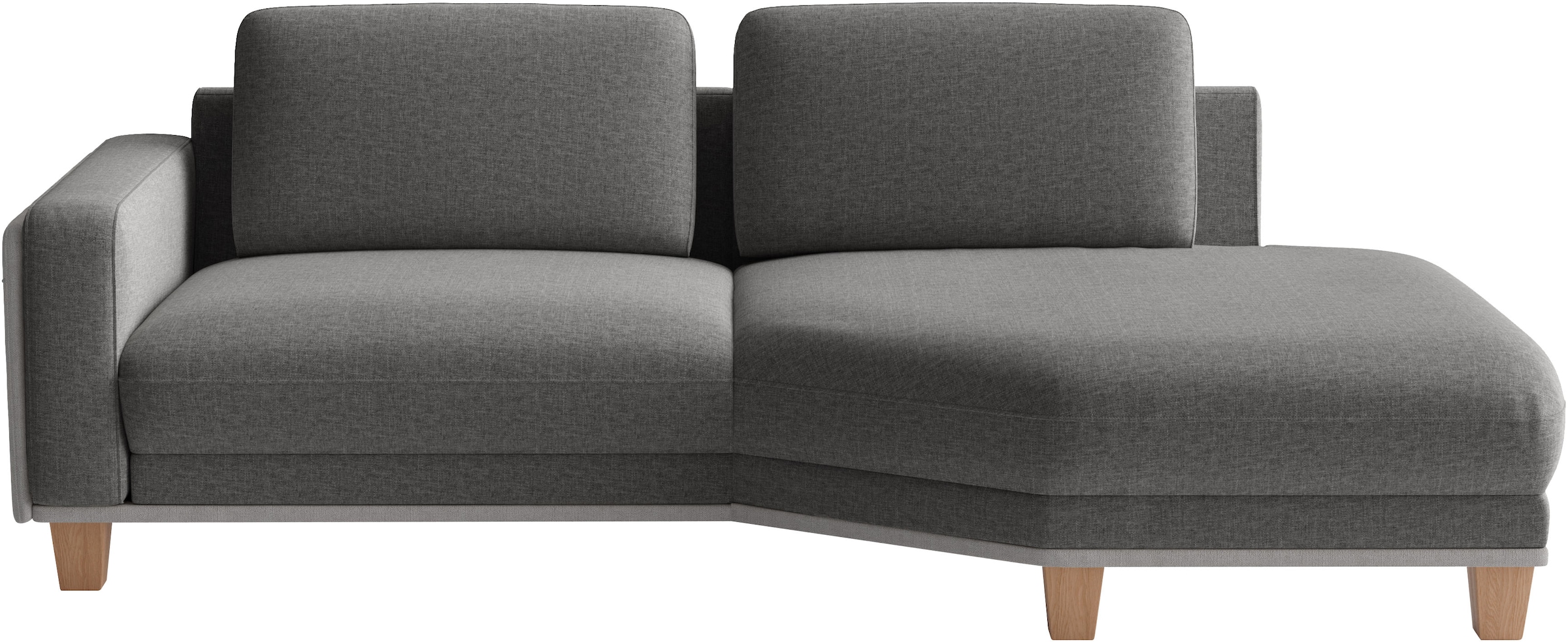 sit&more Ecksofa »Concept« Modernes Sofa in drei Fussfarben zur Auswahl