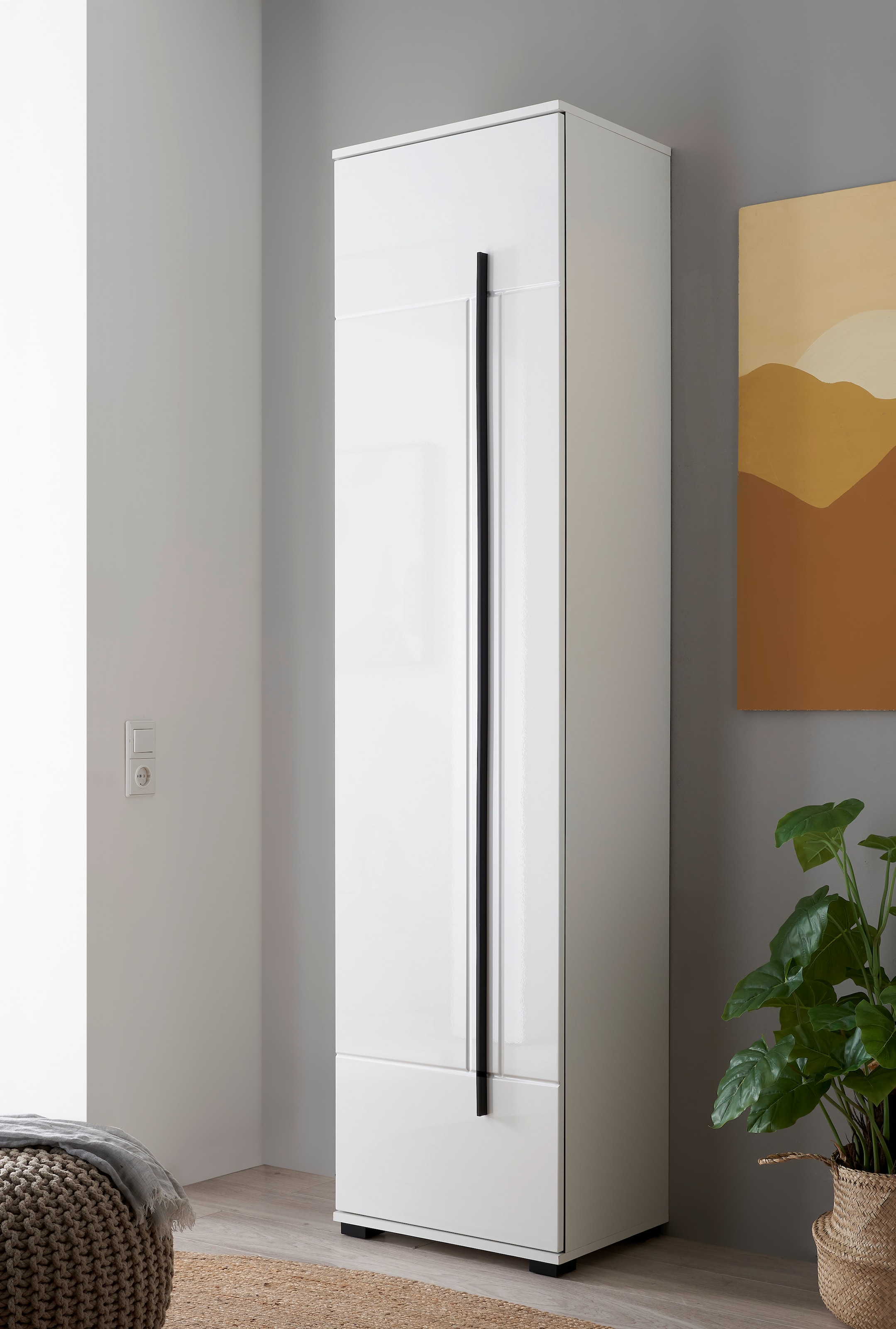 Home affaire Garderobenschrank »Cantara, moderner Schrank, Schuhschrank mit Stauraum« ausreichend Stauraum, vielseitig einsetzbar, 50 cm breit