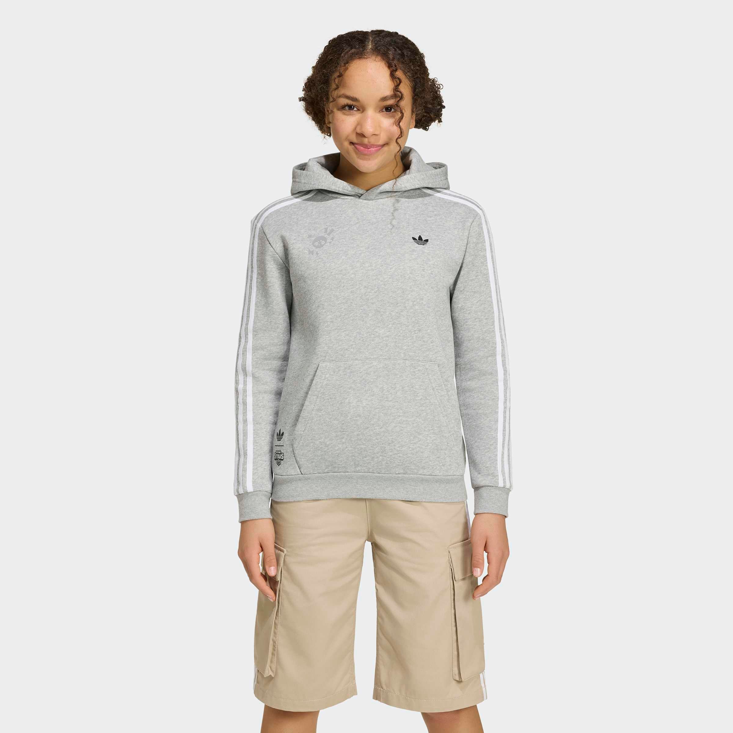 adidas Originals Sweat à capuche »GRAFIK-HOODIE, LOCKER GESCHNITTEN«
