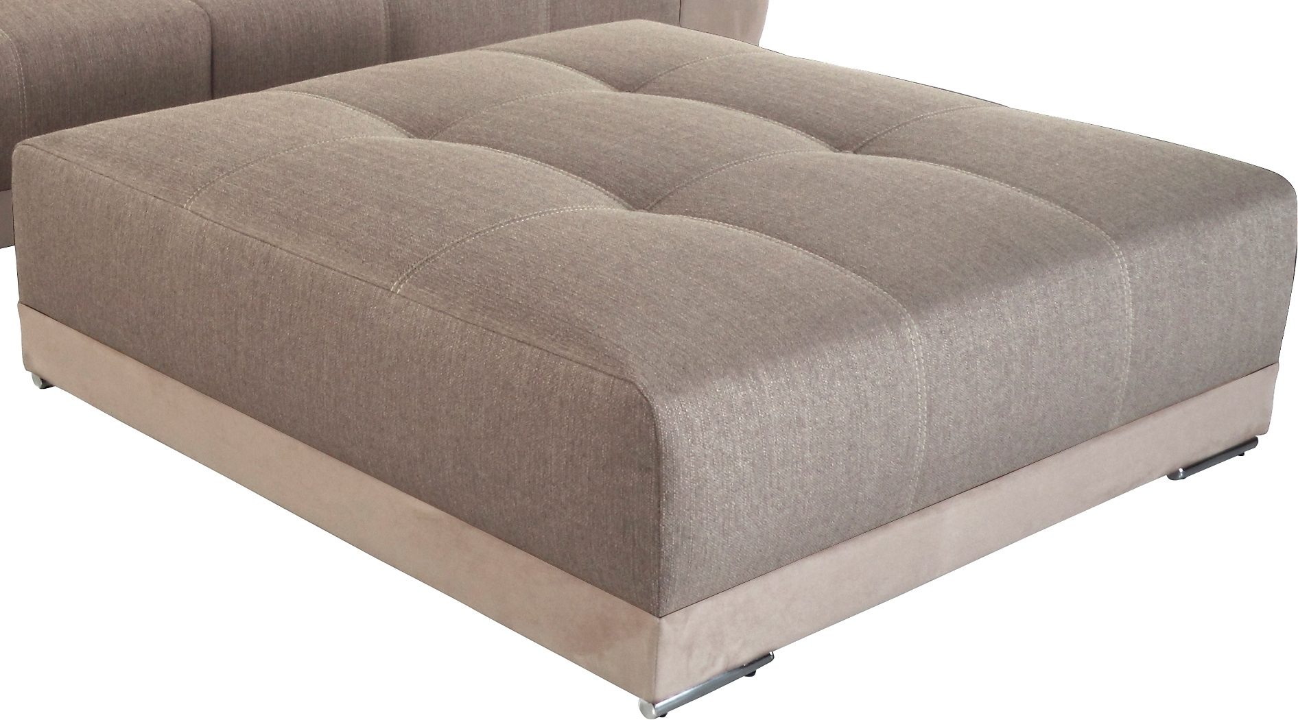 Image of Jockenhöfer Gruppe Hocker, im XXL Format, ansprechende Steppungen in der Sitzfläche bei Ackermann Versand Schweiz