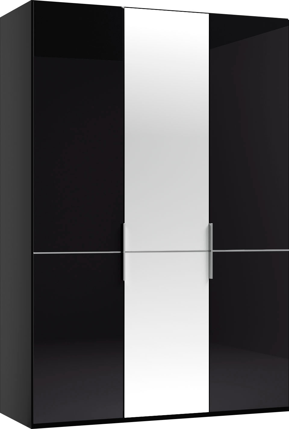 Musterring Kleiderschrank »Imola W« inkl. Einlegeböden und Kleiderstangen, mit Glas- und Spiegeltüren