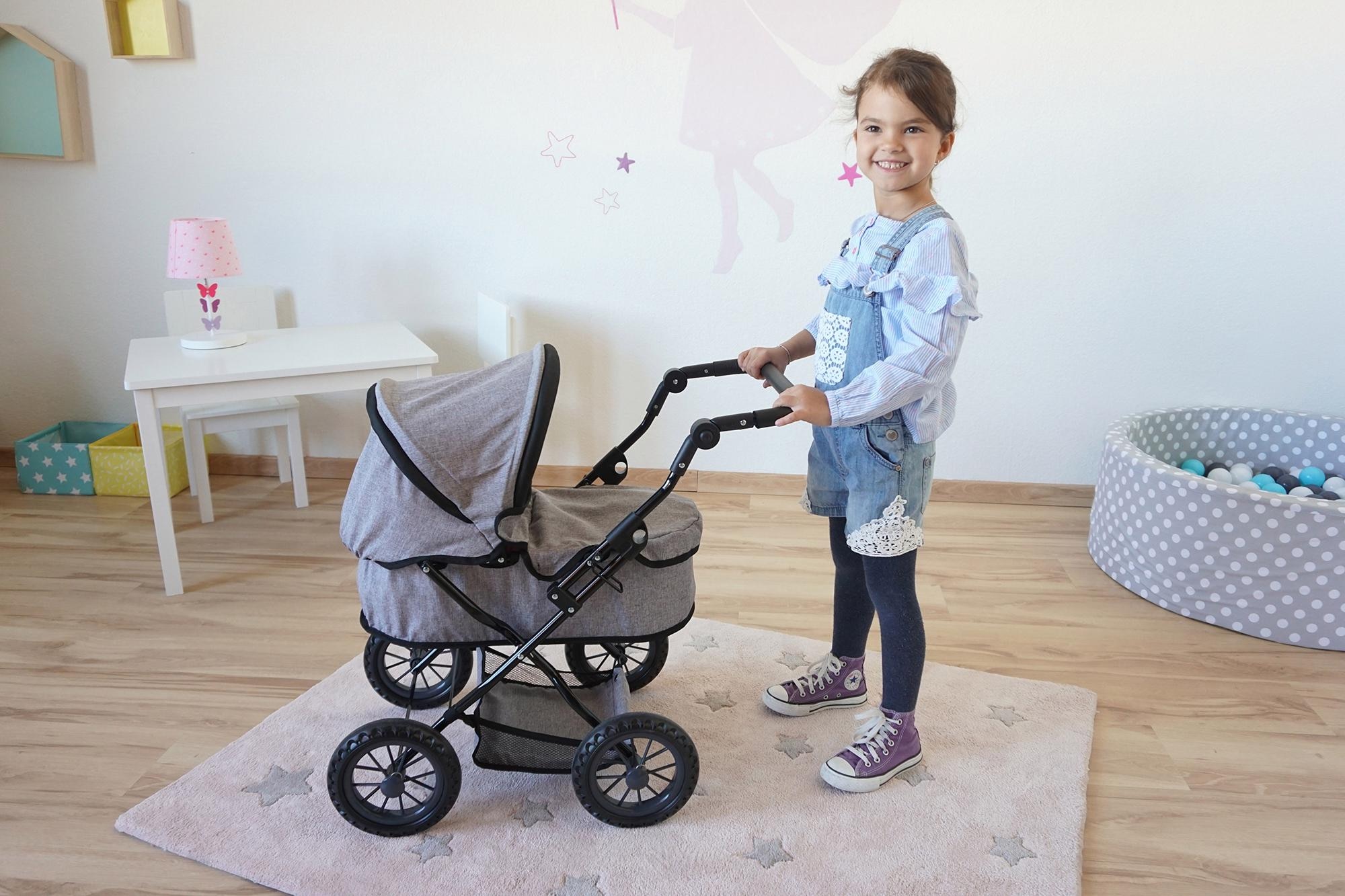 Knorrtoys® Puppenwagen »First - Stone«