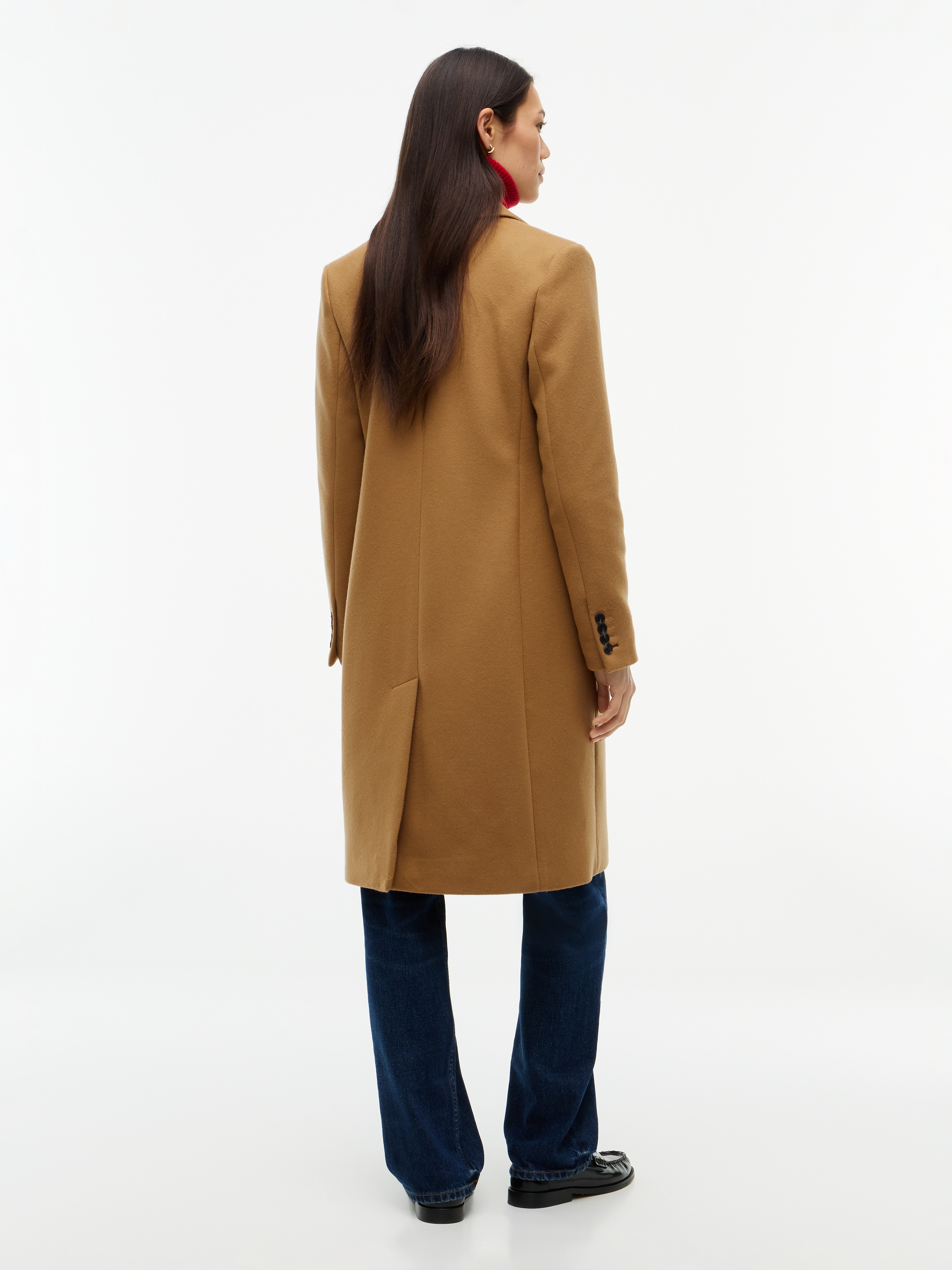 Tommy Hilfiger Manteau court »WOOL CLASSIC SB COAT« Materialmix, mit Wolle, auch in grossen Grössen
