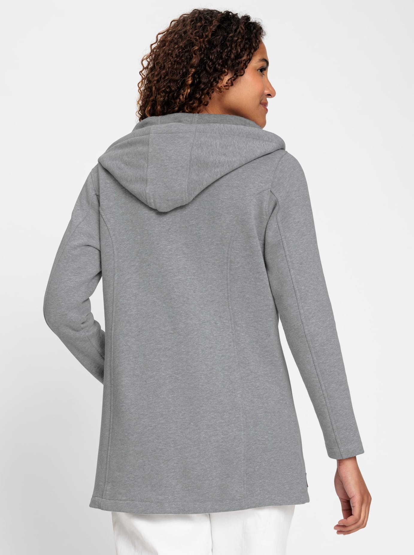 Casual Looks Shirtjacke »Sweatjacke«, (1 tlg.)