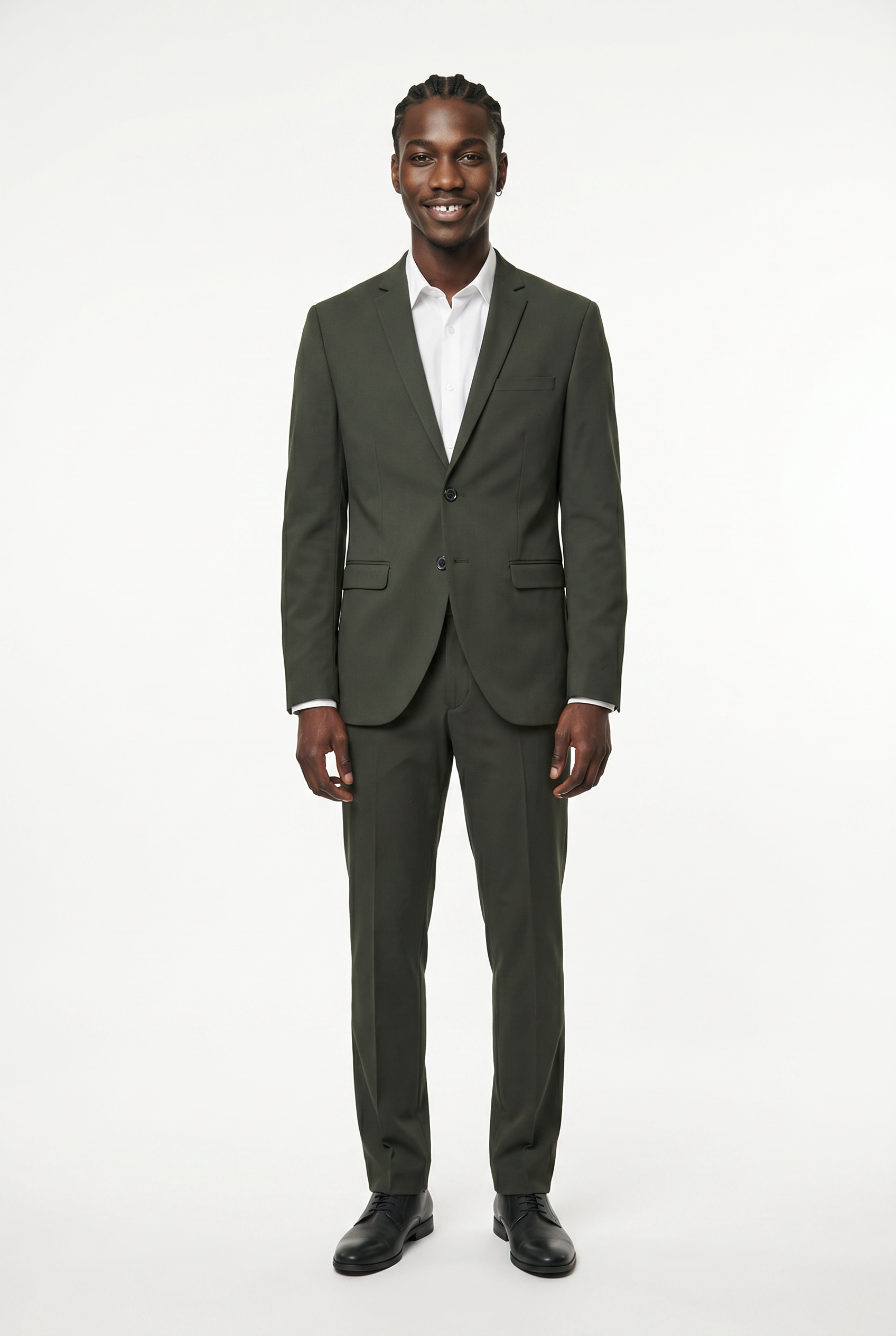Jack & Jones »JPRFRANCO  Extra schmal, pflegeleicht, stilvoll mit fallendem Revers« coupe slim mélange de polyester, viscose et élasthanne
