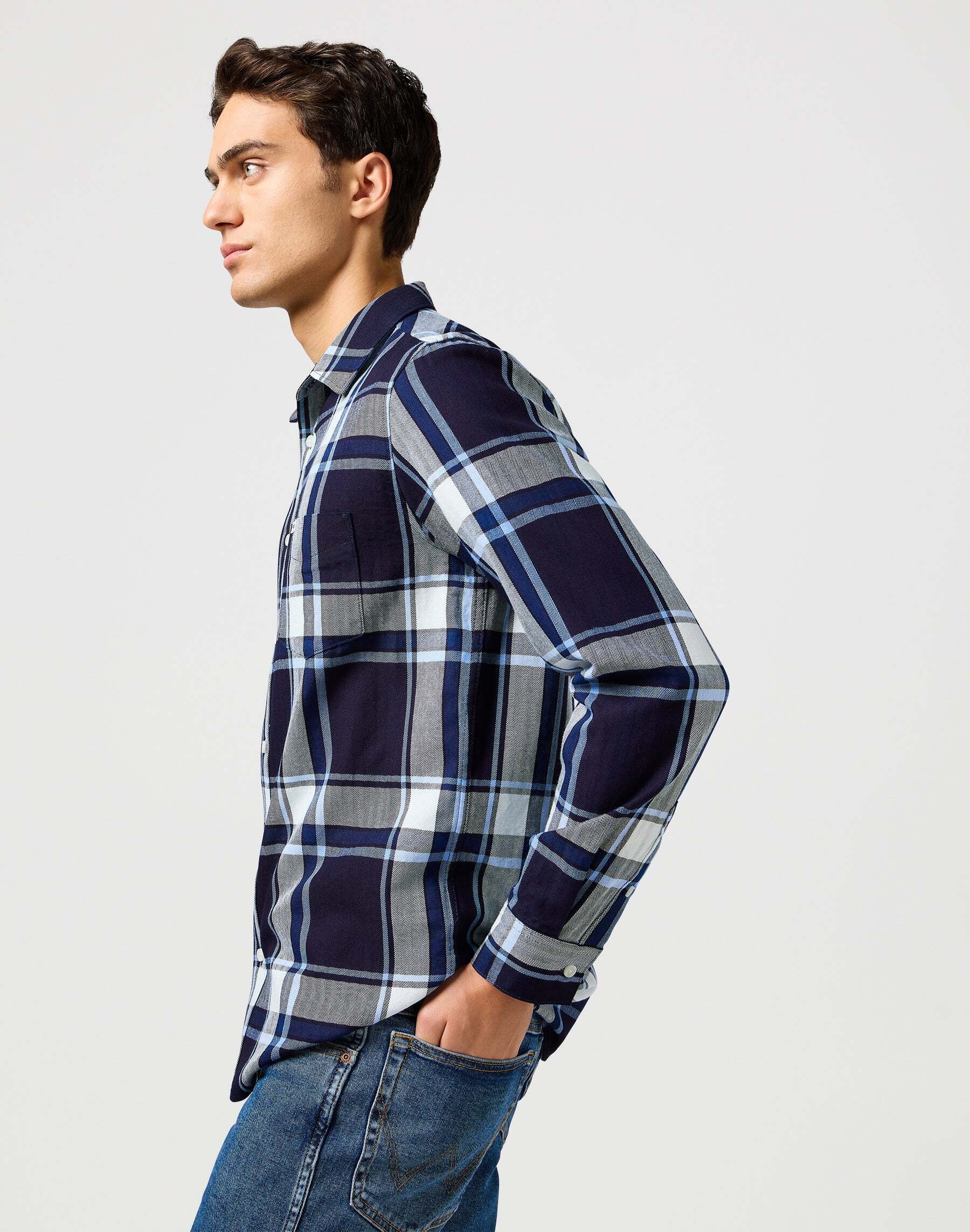 Wrangler Langarmhemd »Wrangler Langarmhemd 1 Pkt Shirt«