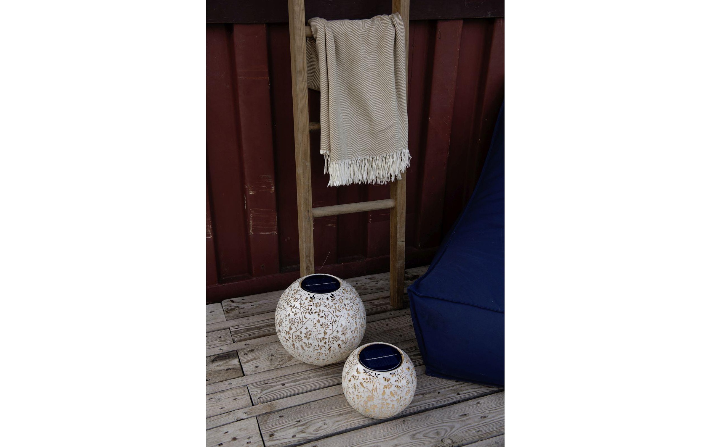 STT LED Solarleuchte »Globe Verana« Warmweiss