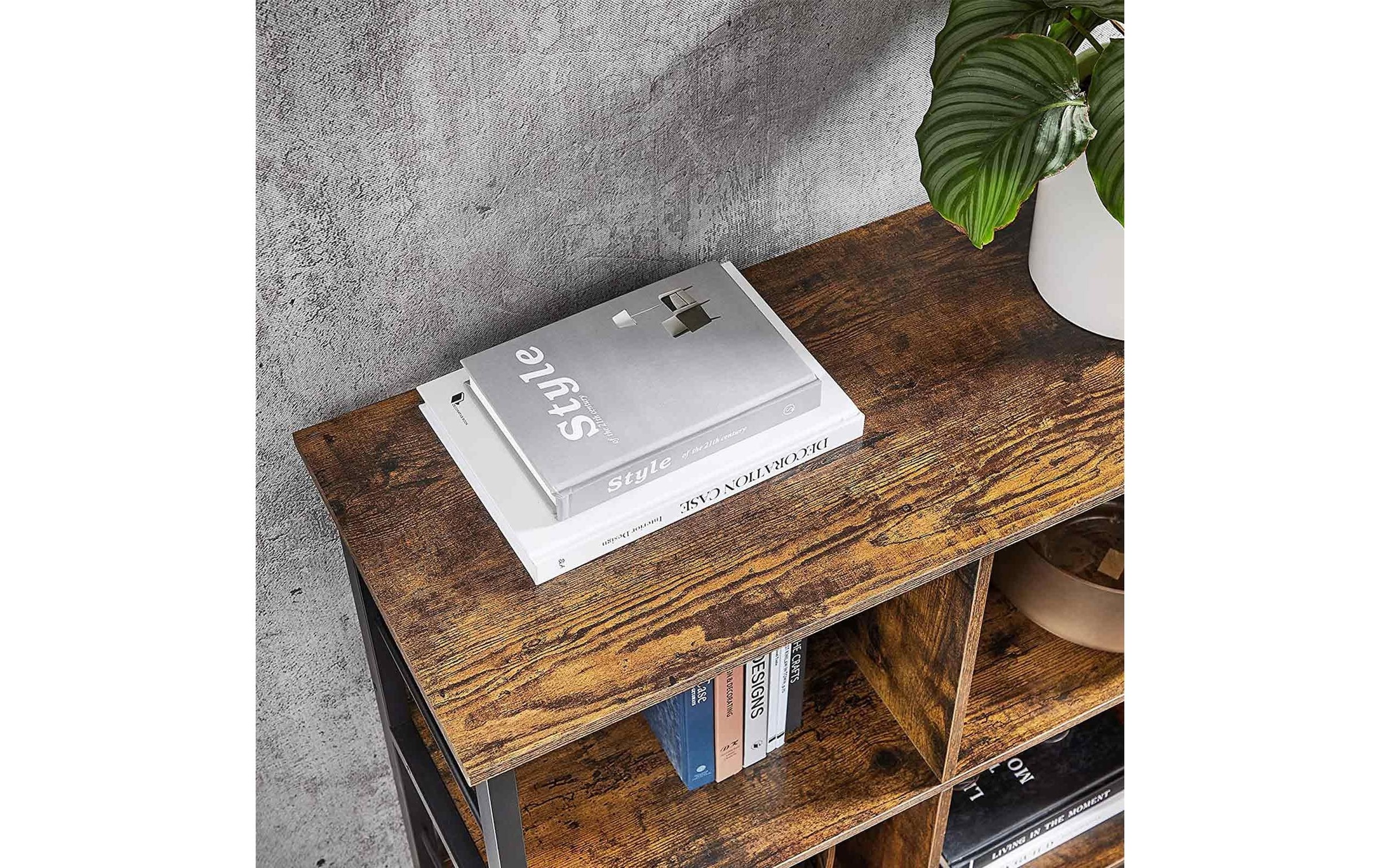 VASAGLE Wandregal »VASAGLE Regal Industrial Schwarz«