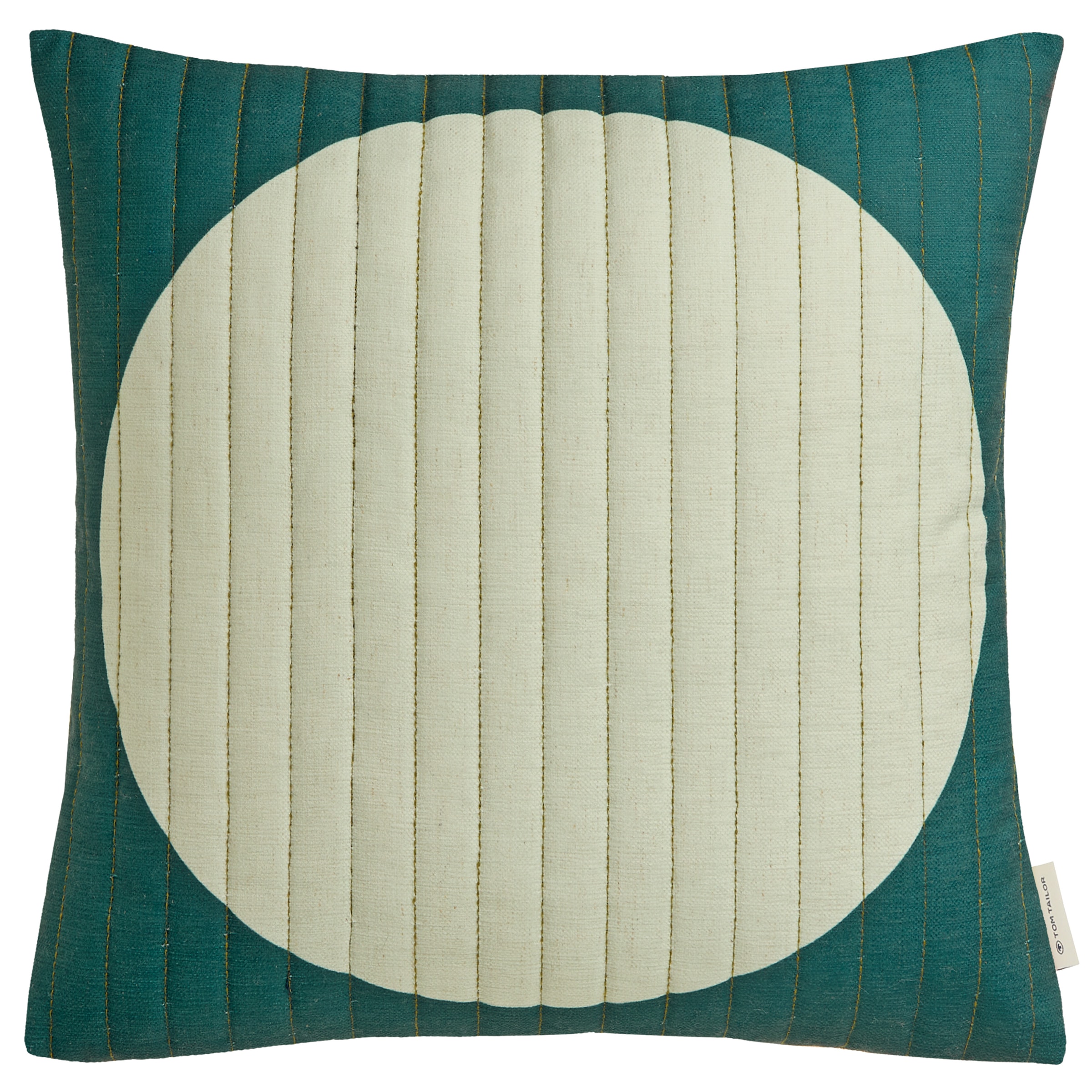 Image of TOM TAILOR HOME Dekokissen "Circle" mit graphischen Steppungen