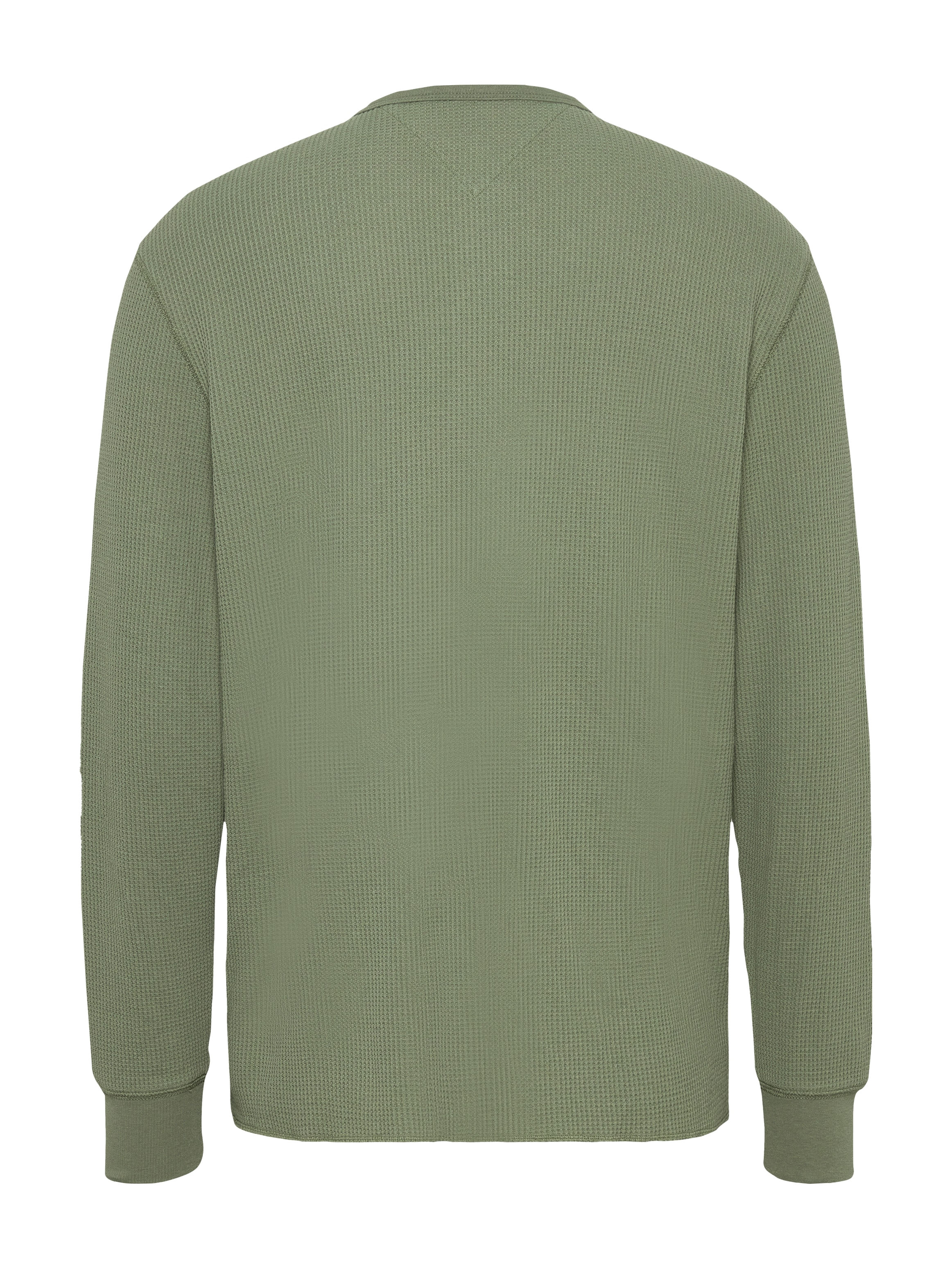 Tommy Jeans Henleyshirt »TJM REG WAFFLE HENLEY LS TEE« mit leichter Struktur