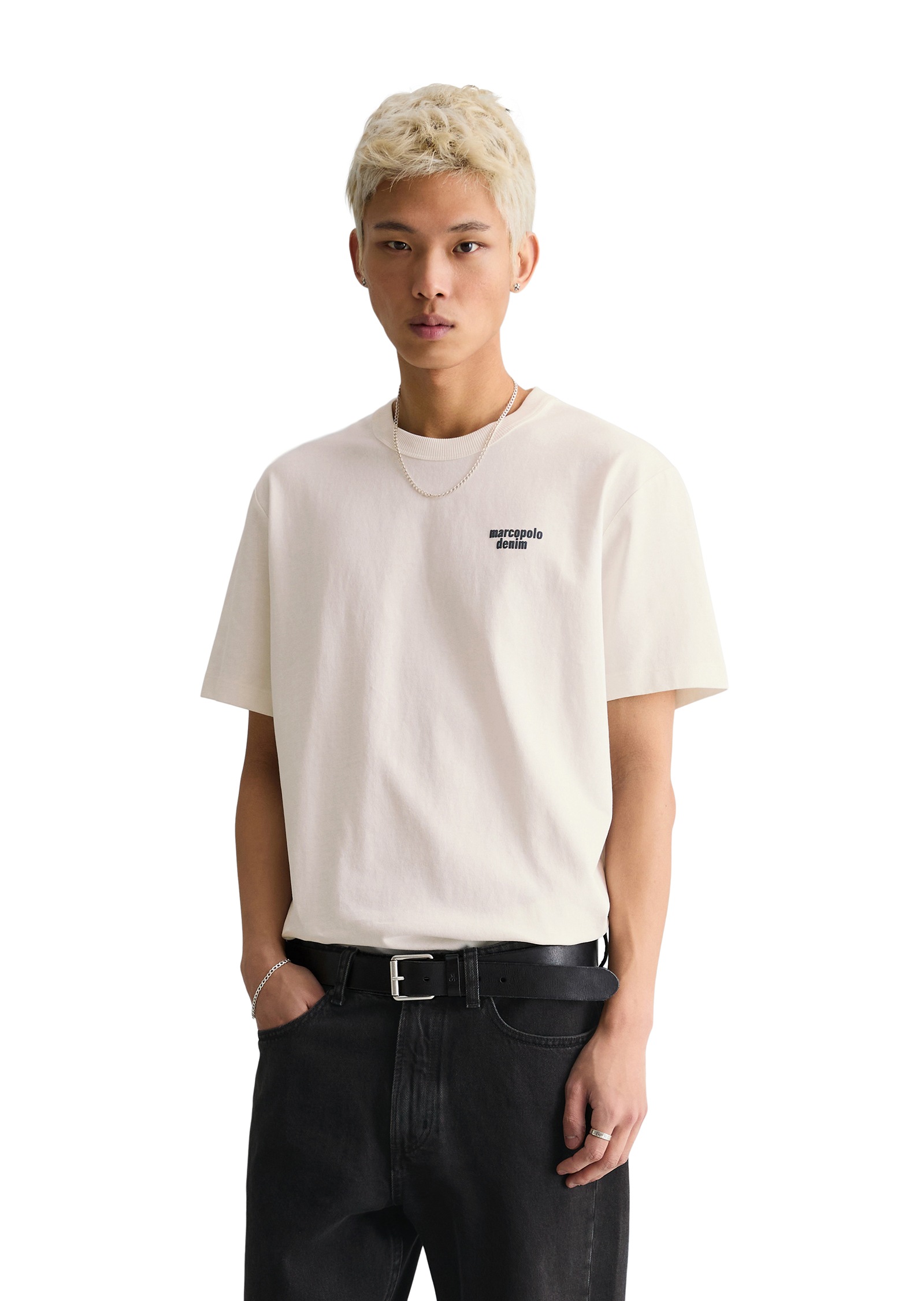Image of Marc OPolo DENIM T-Shirt relaxed fit mit Rückenprint