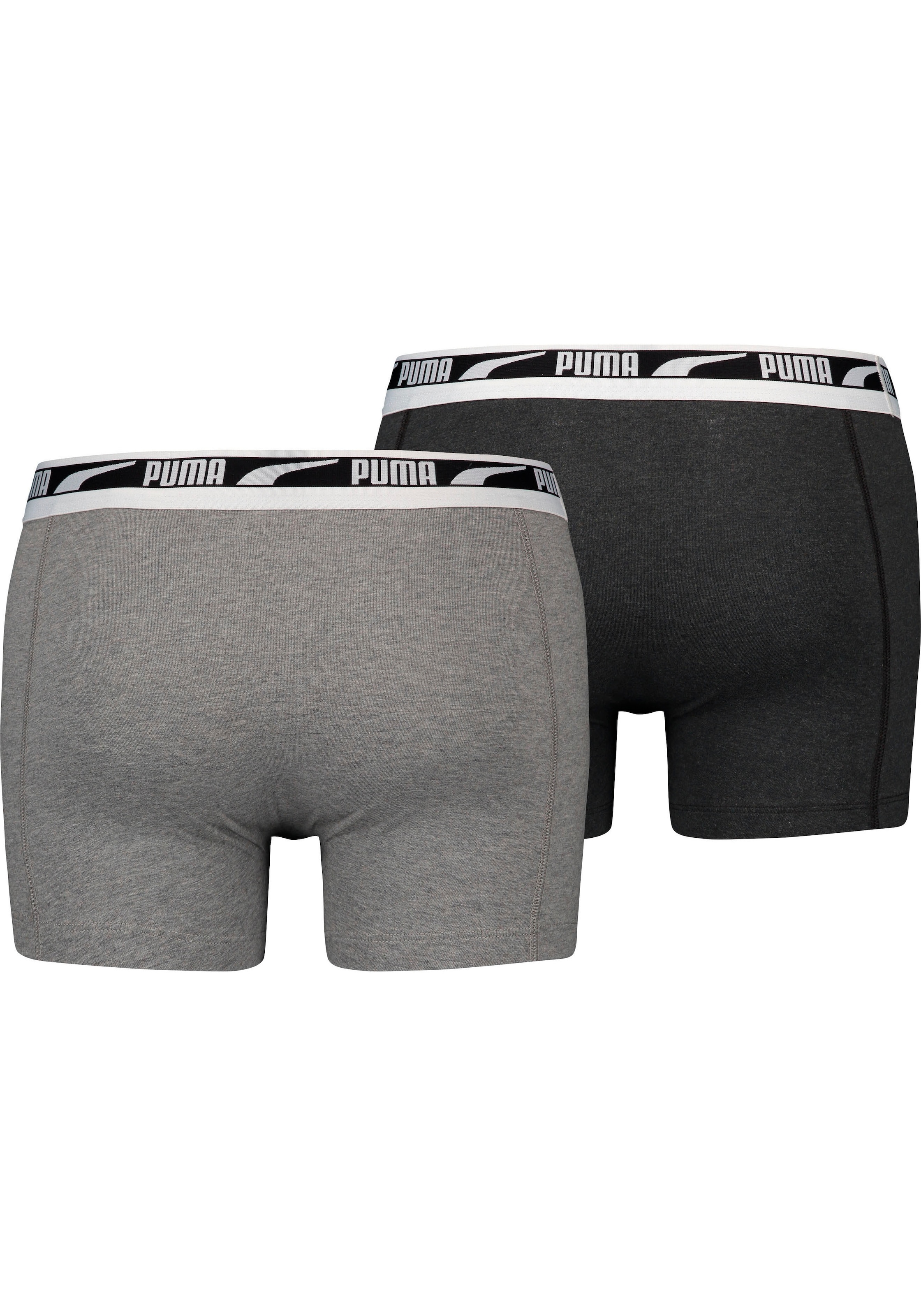PUMA Boxers »MEN MULTI LOGO BOXER 2P« Ceinture confort
