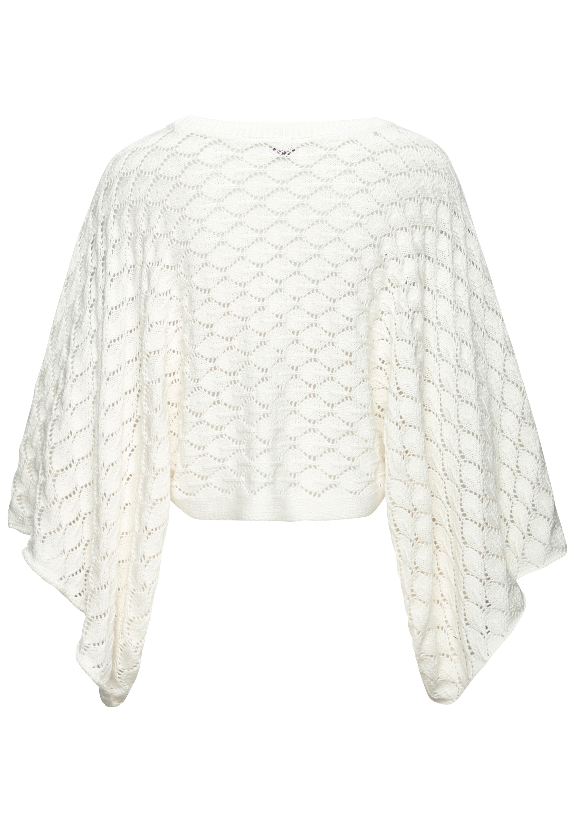 French Connection Pull ajouré , leicht transparenter Strandpullover
