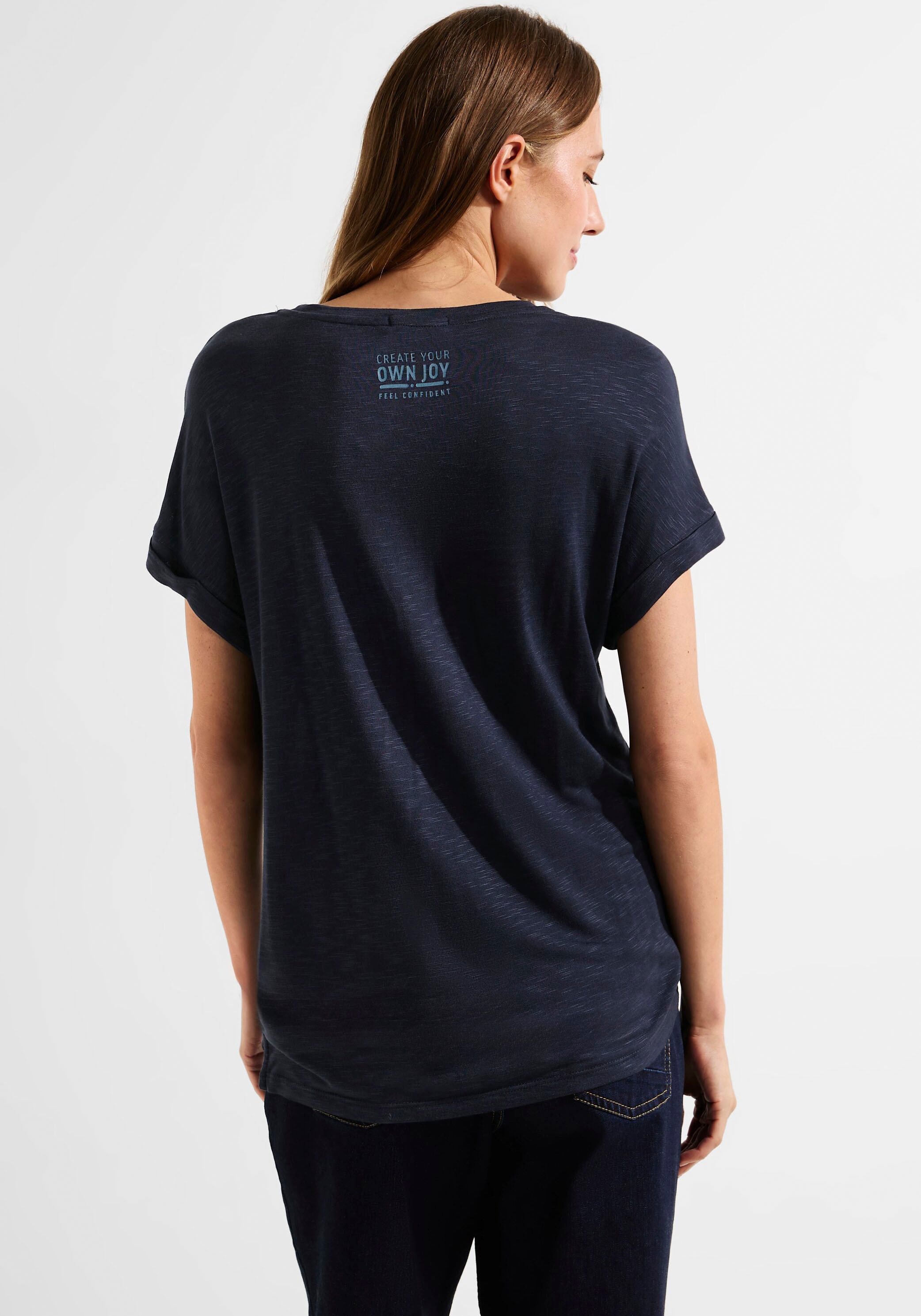 ♕ Cecil T-Shirt, mit bestellen versandkostenfrei Dekosteinen