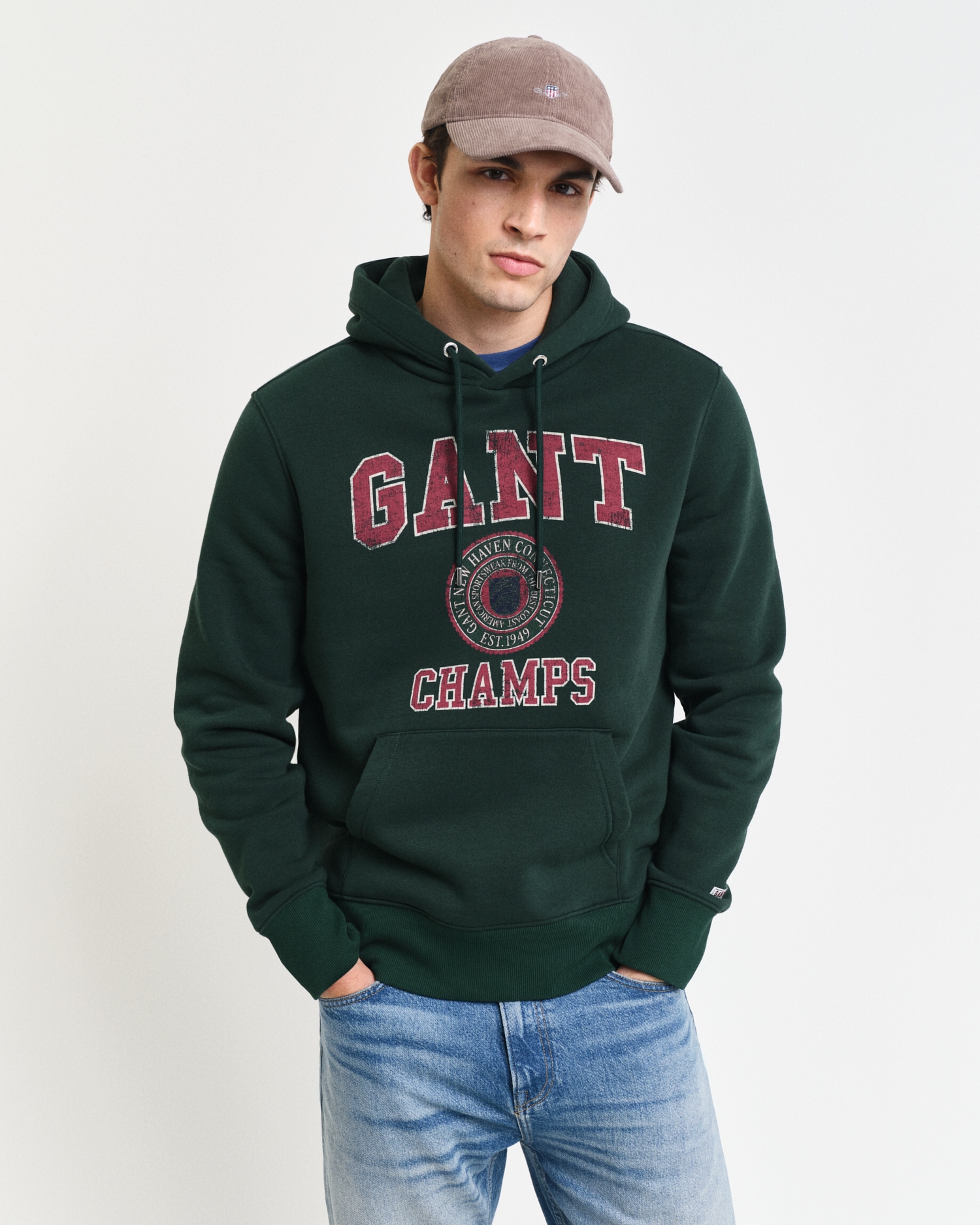 Gant Hoodie »FRONT GRAPHIC SWEAT HOODIE«, GANT-Grafikprint auf der Vorderseite