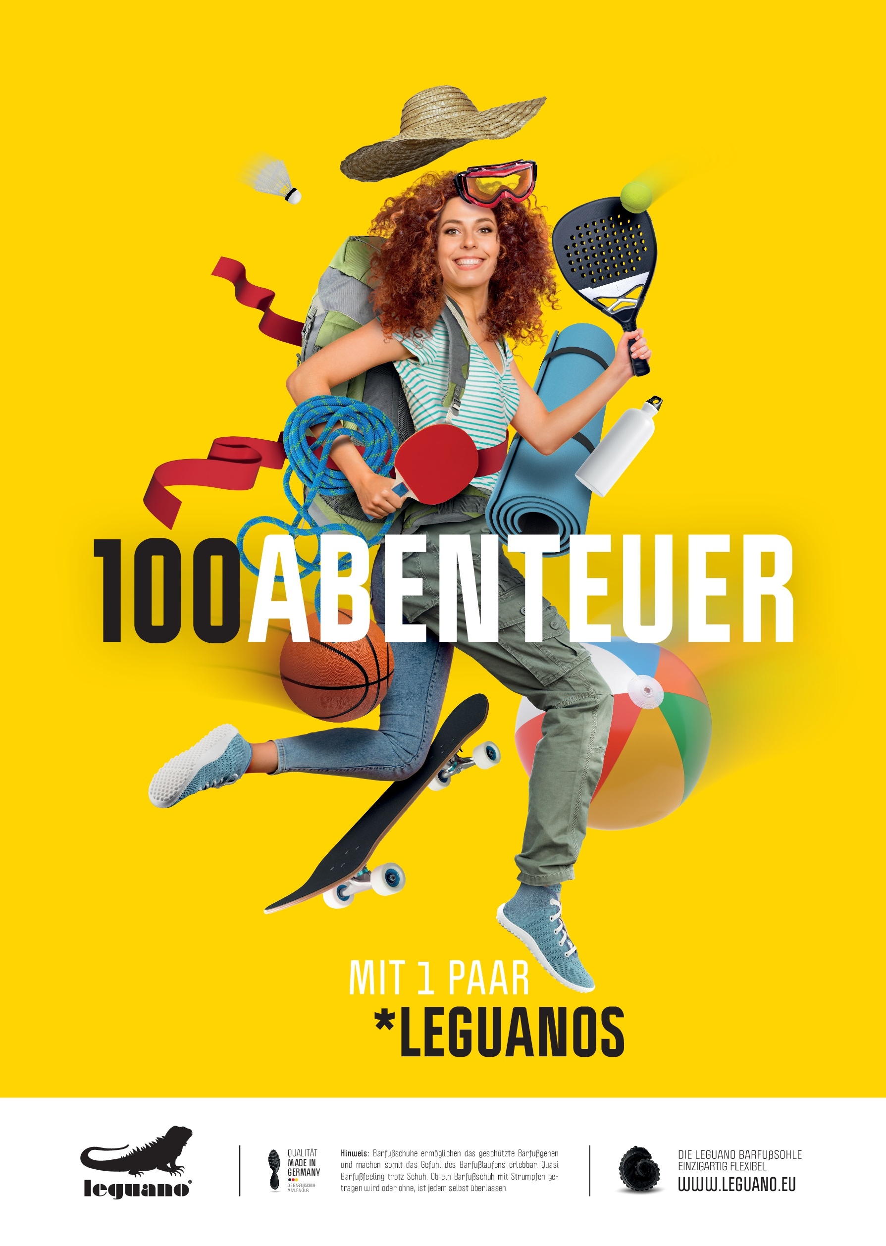 Leguano Chaussures pieds nus »GO«  , Bequemschuh, Komfortschuh, Schnürboots, flexible Halbkugellaufsohle